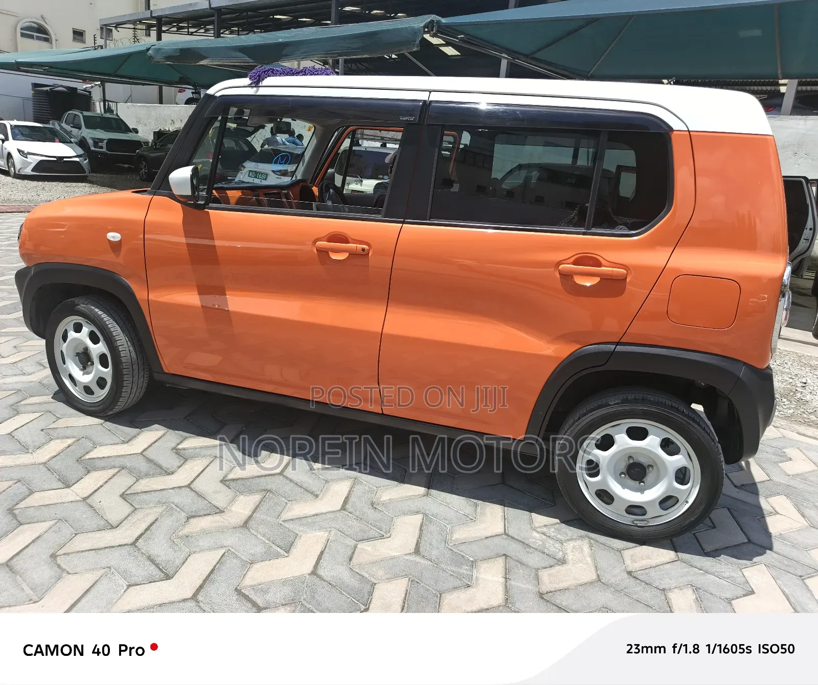 Suzuki Hustler 2018 Orange
