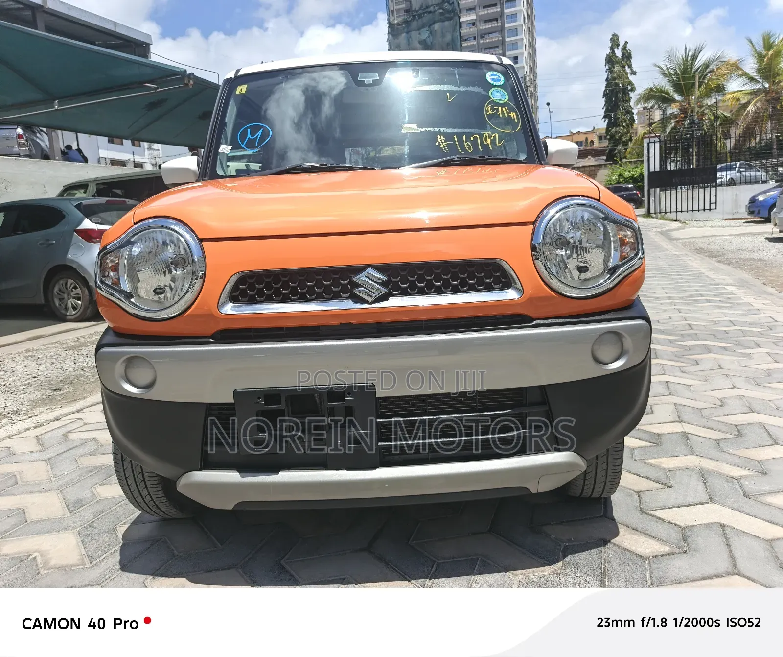 Suzuki Hustler 2018 Orange