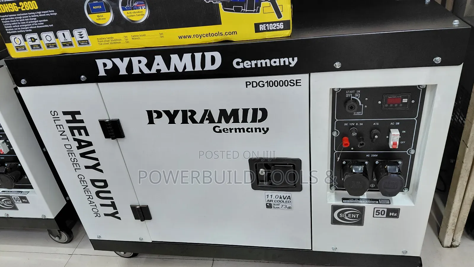 Pyramid Germany 11kva Silent Diesel Generator With Ats Switch