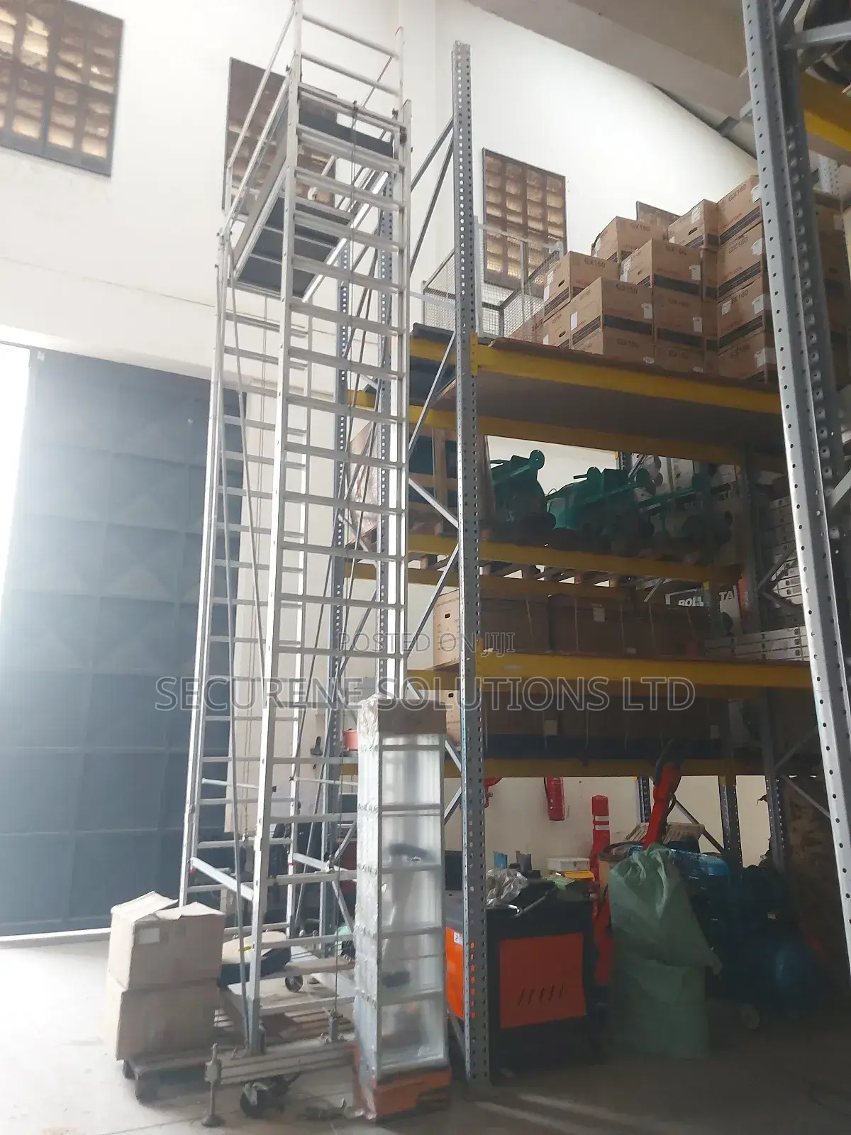 Mobile Aluminum Scaffolding Tower/Extensible Aluminum Scaffold