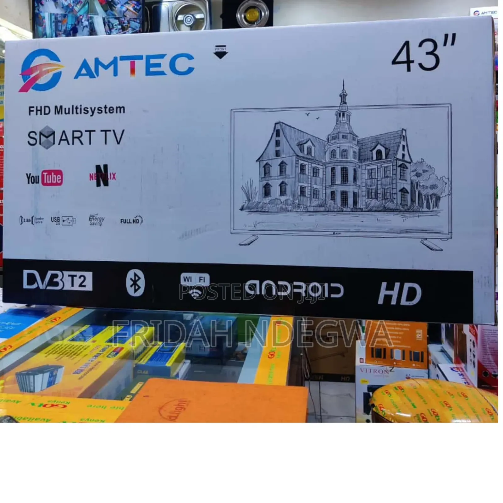 Amtech Smart Tv 43 Inches