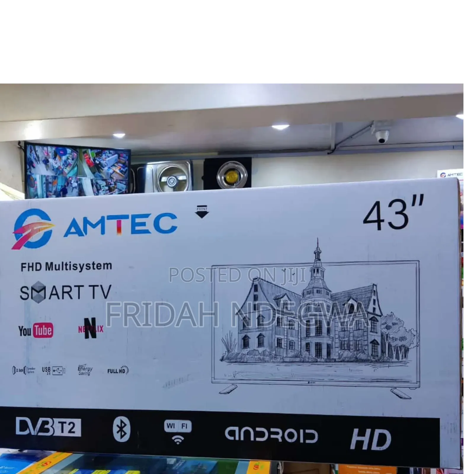 Amtech Smart Tv 43 Inches