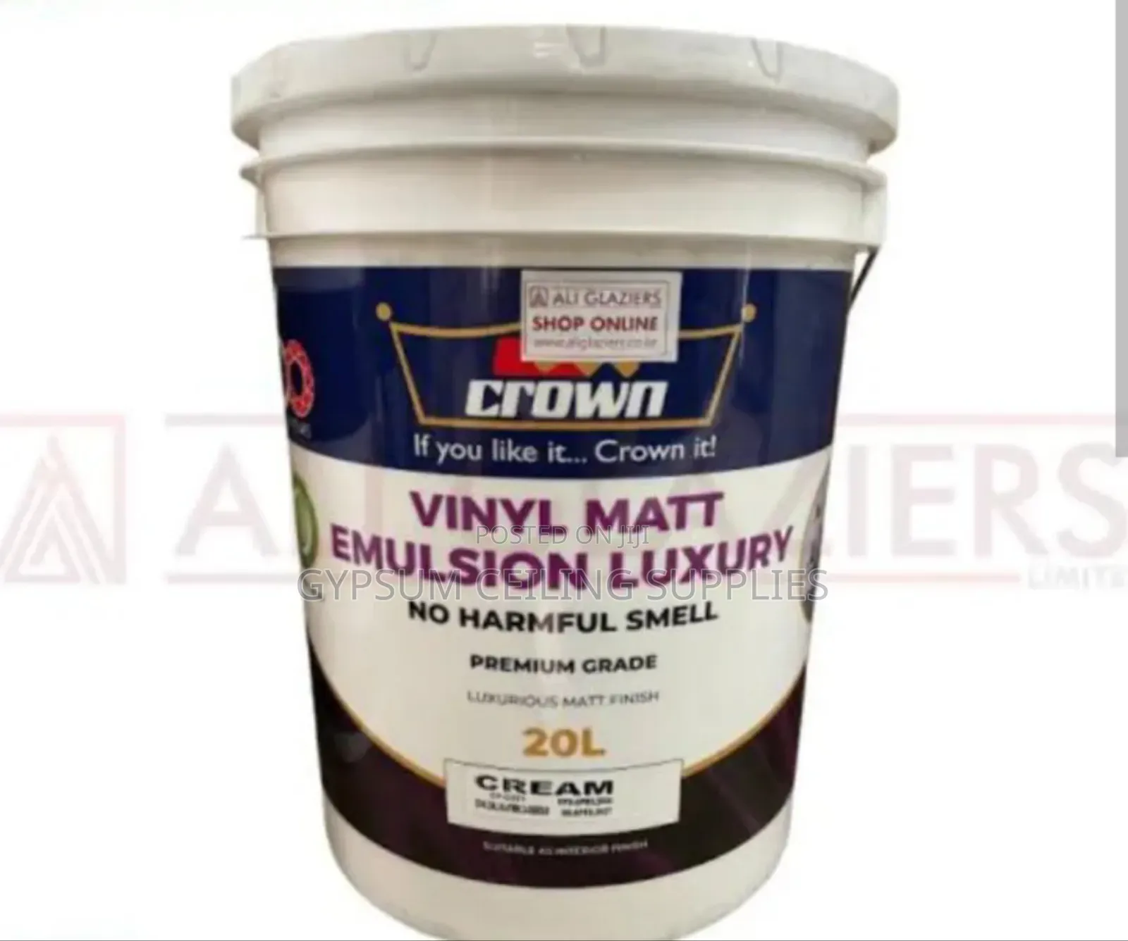 Crown Vinyl Matt Emulsion Paint 4 Litre