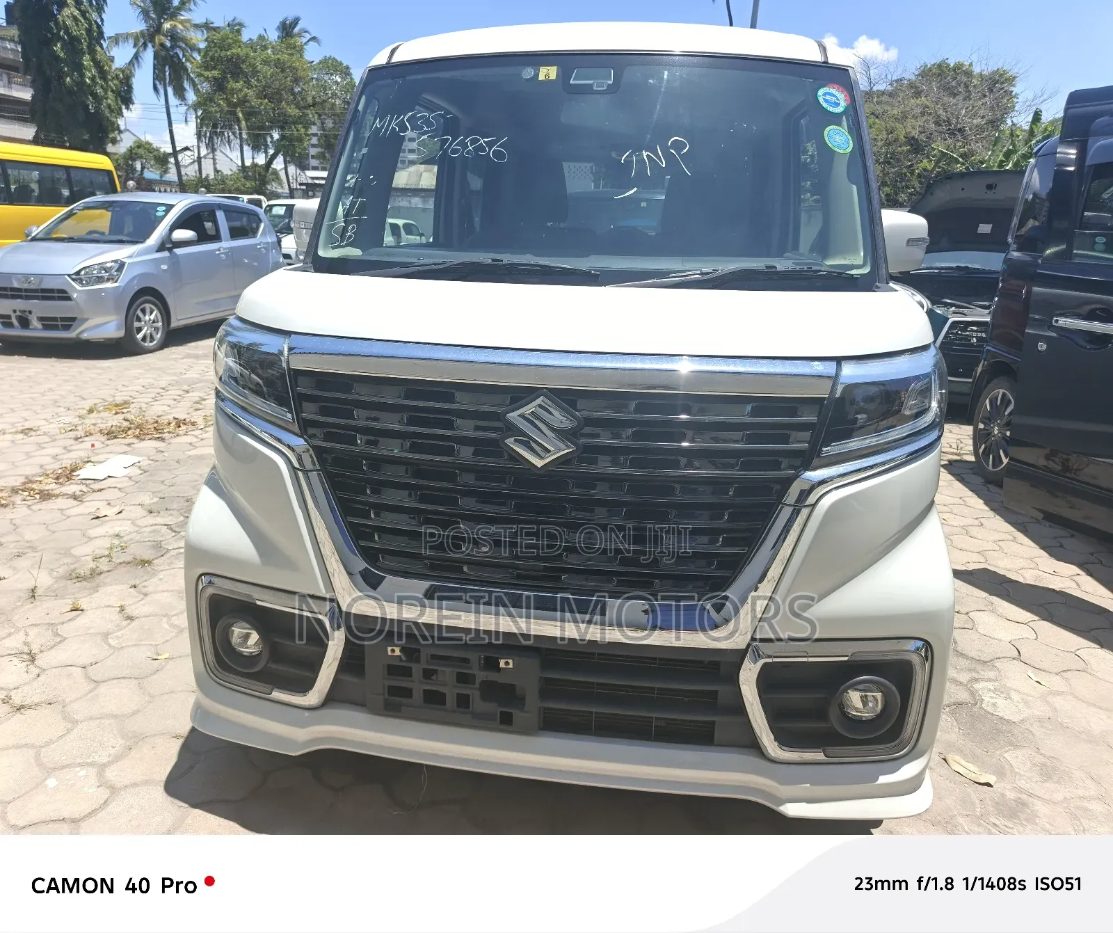 Suzuki Spacia 660 Hybrid AWD 2019 White