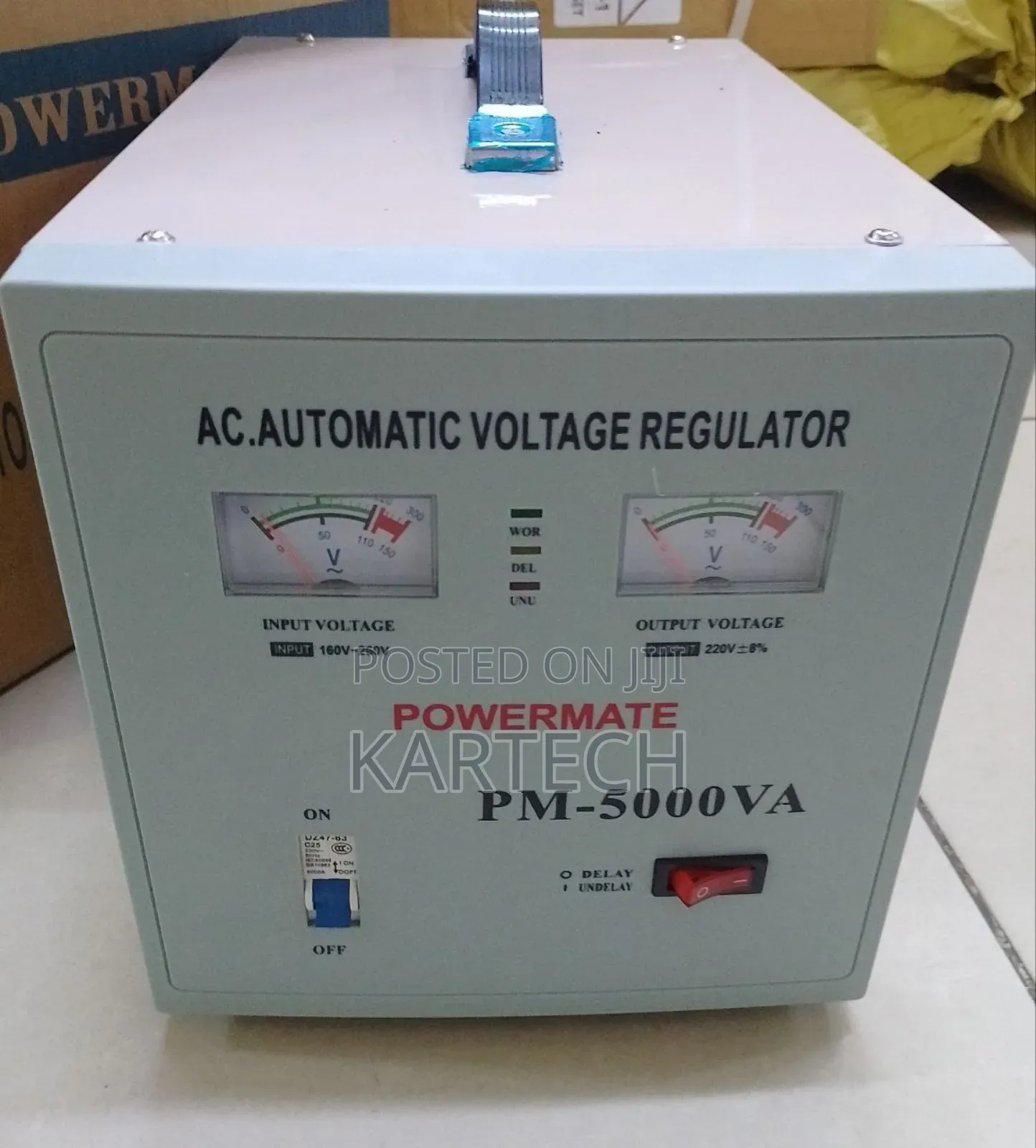 Ac Automatic Voltage Stabilizer – Powermate 5000va Avr