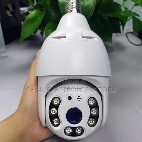 4g Camera Bulb (Uses Simcard) Bulb PTZ Network CCTV Camera