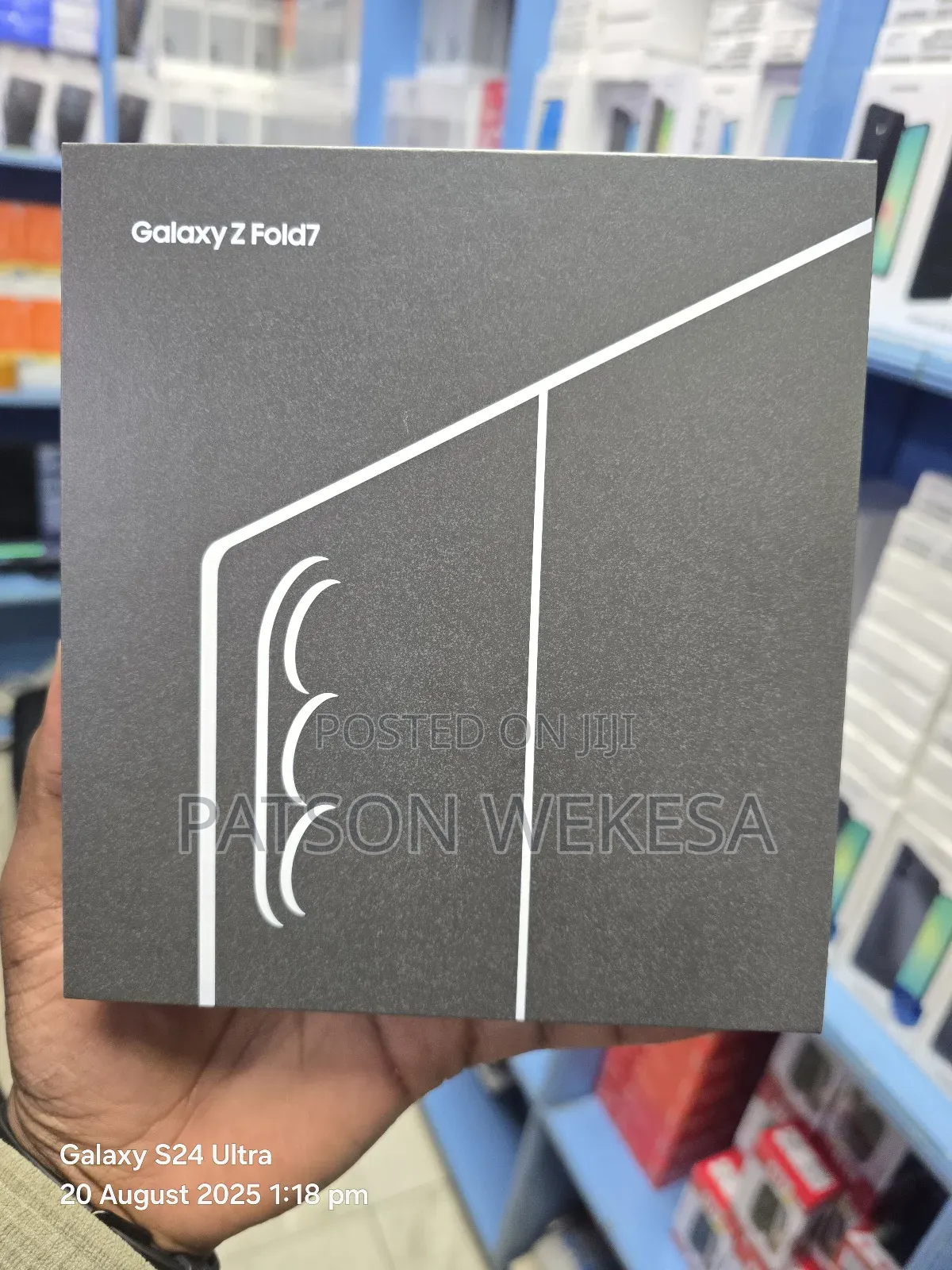 New Samsung Galaxy Z Fold7 256 GB Black