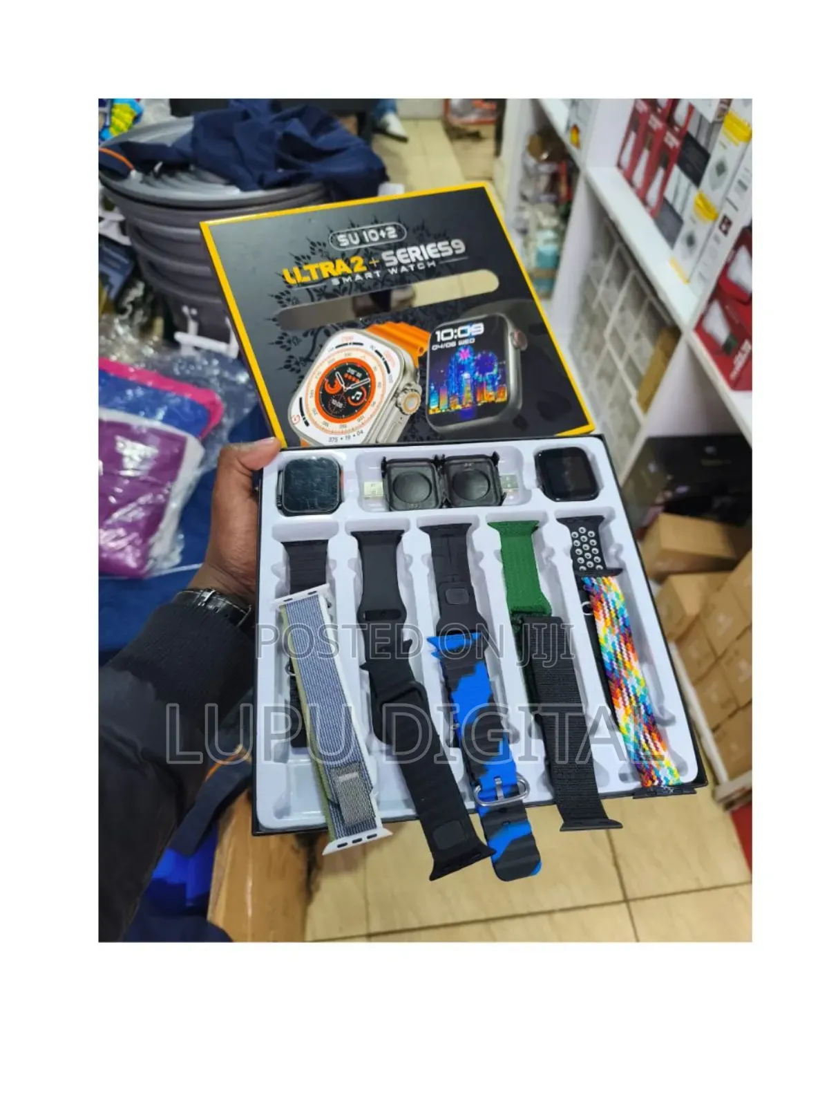 *Ultra 2 + Series 9. 10 Strap + 2 Watches*