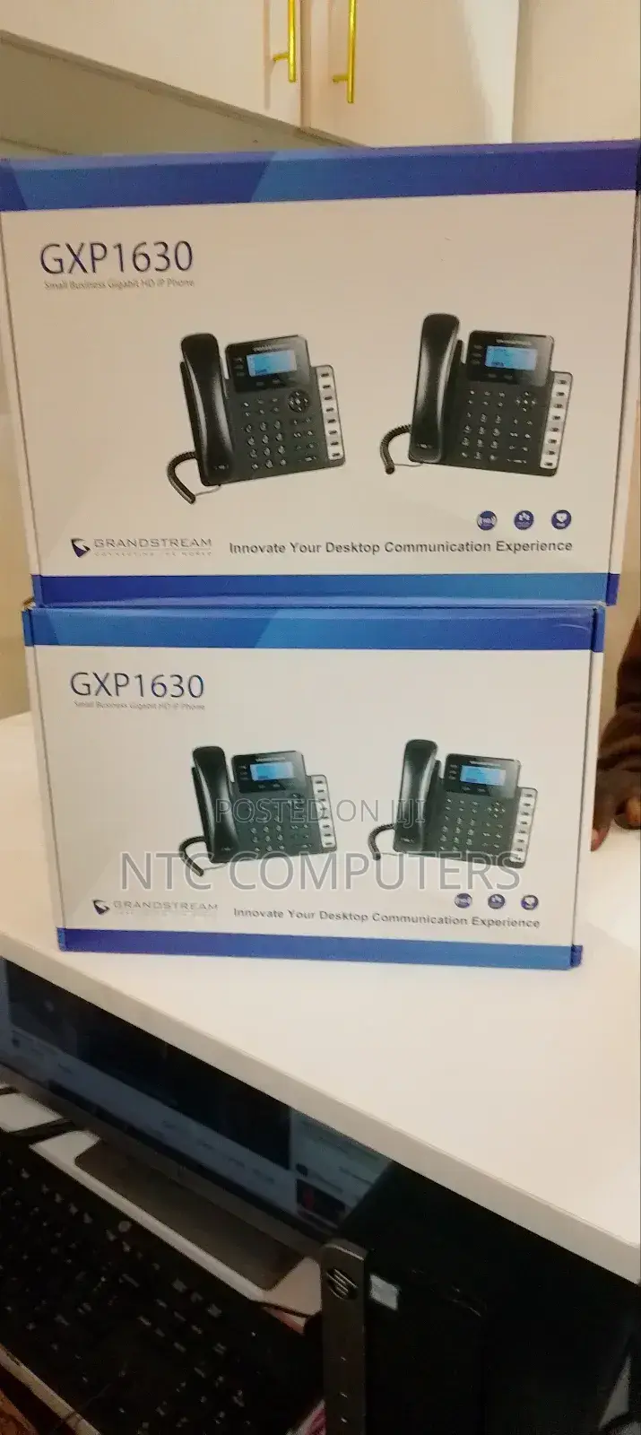 Grandstream Gxp1630 Ip Phone, 3 Gigabit Ethernet With Integrated
Poe