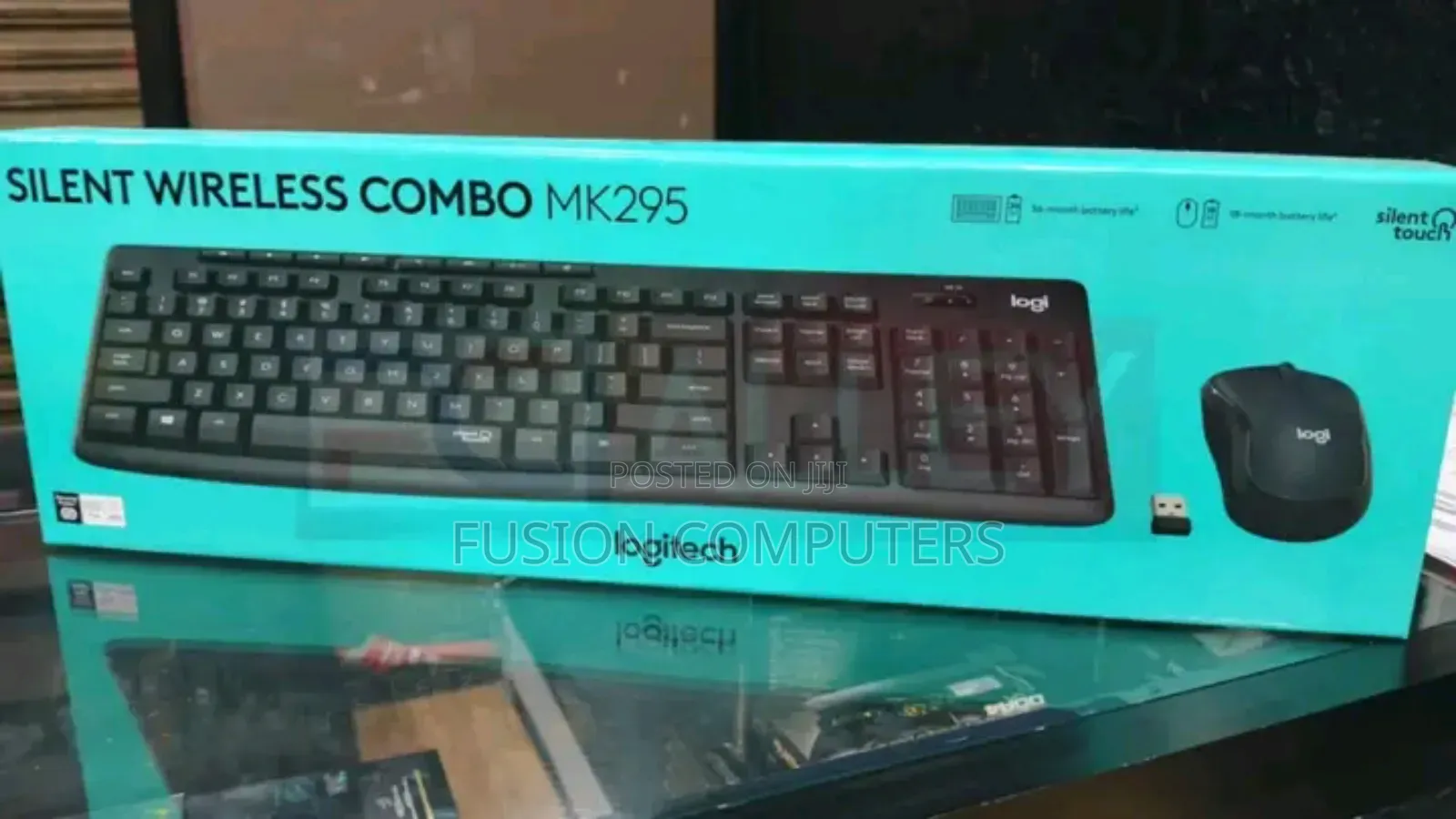 Logitech Mk295 Silent Wireless Keyboard Mouse Combo