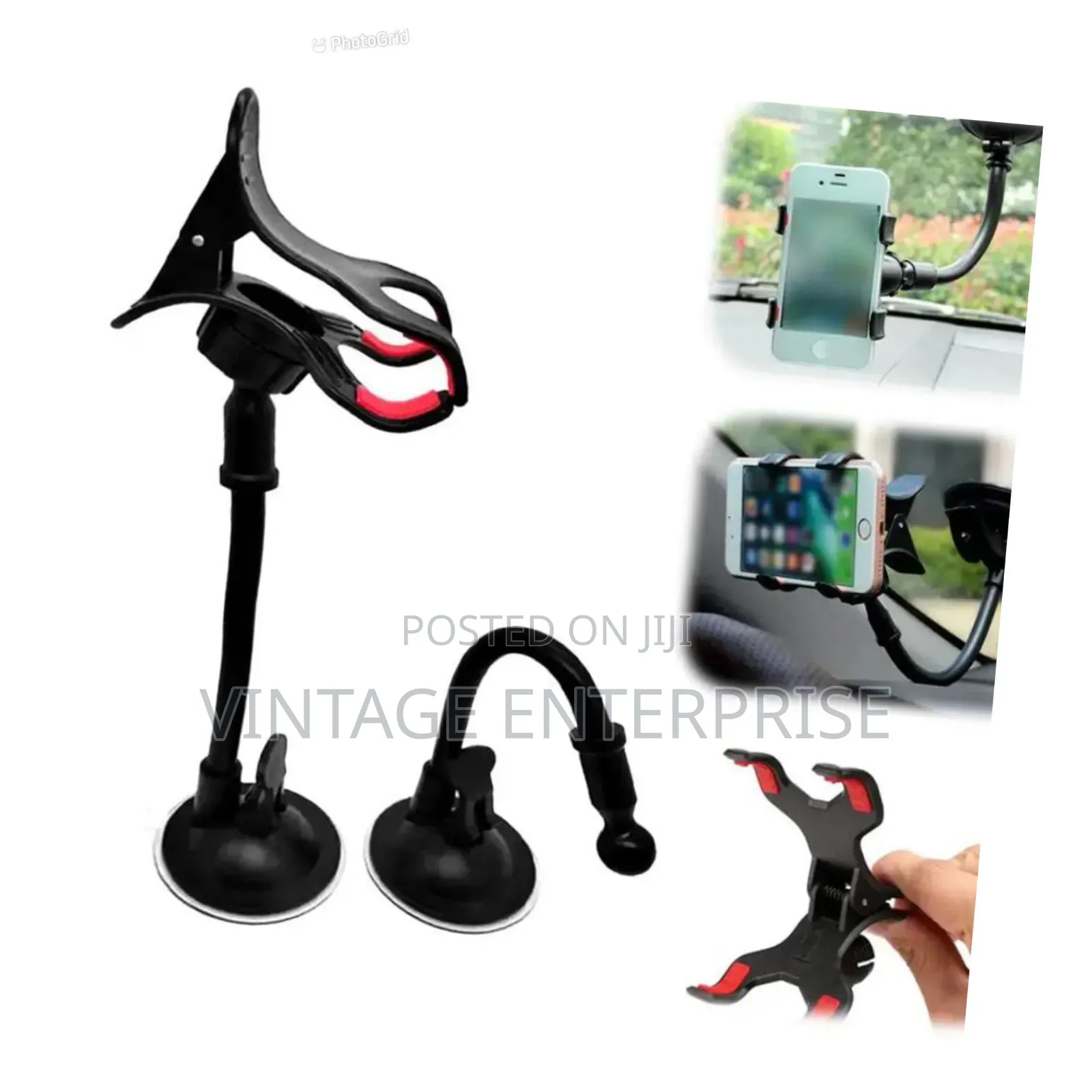 360° Rotating Suction Car Phone Holder