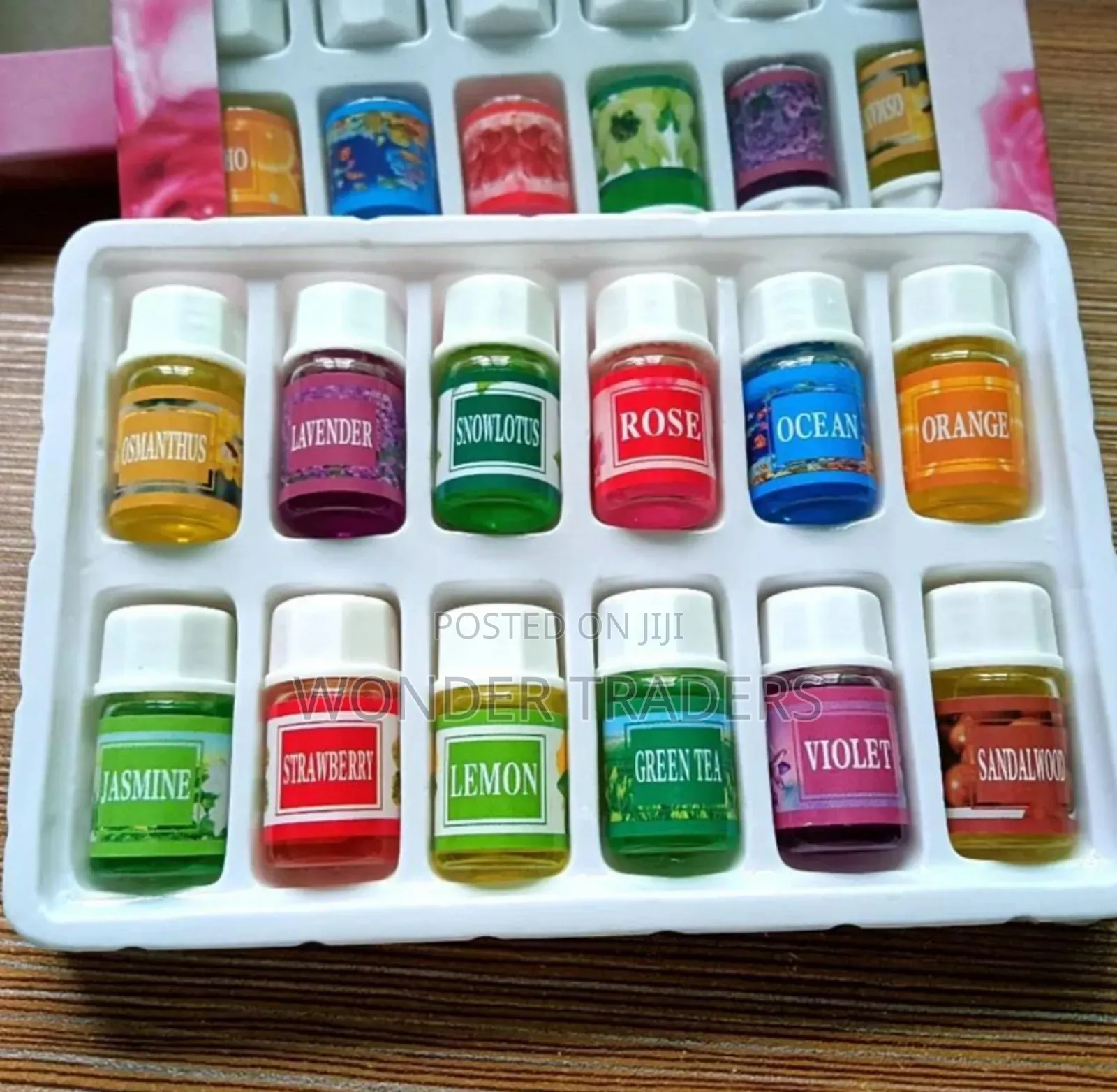 *Natural Essential Oil Set of 12 Pieces*