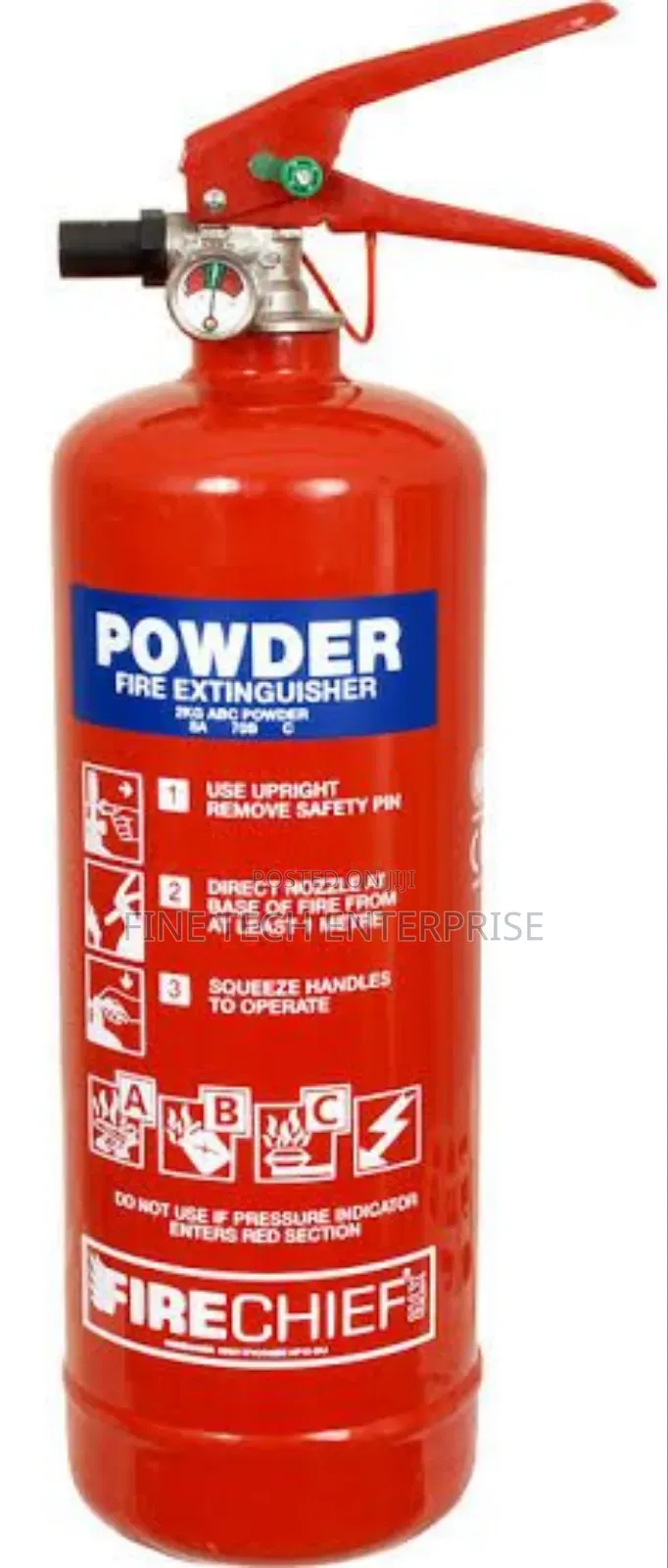 1 Kg Dry Powder Fire Extinguisher