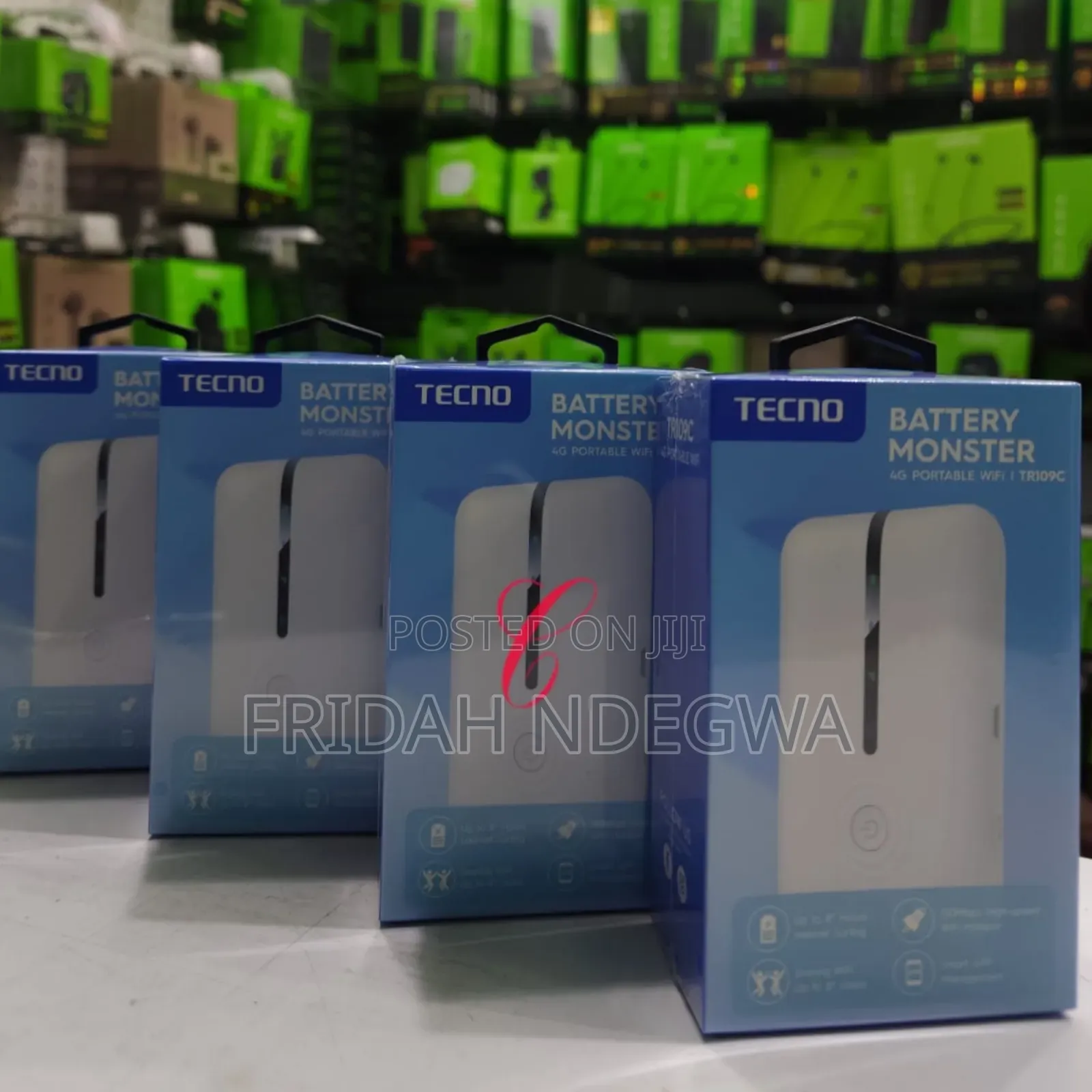 Tecno Tr109c 8users 150mb/S Mifi