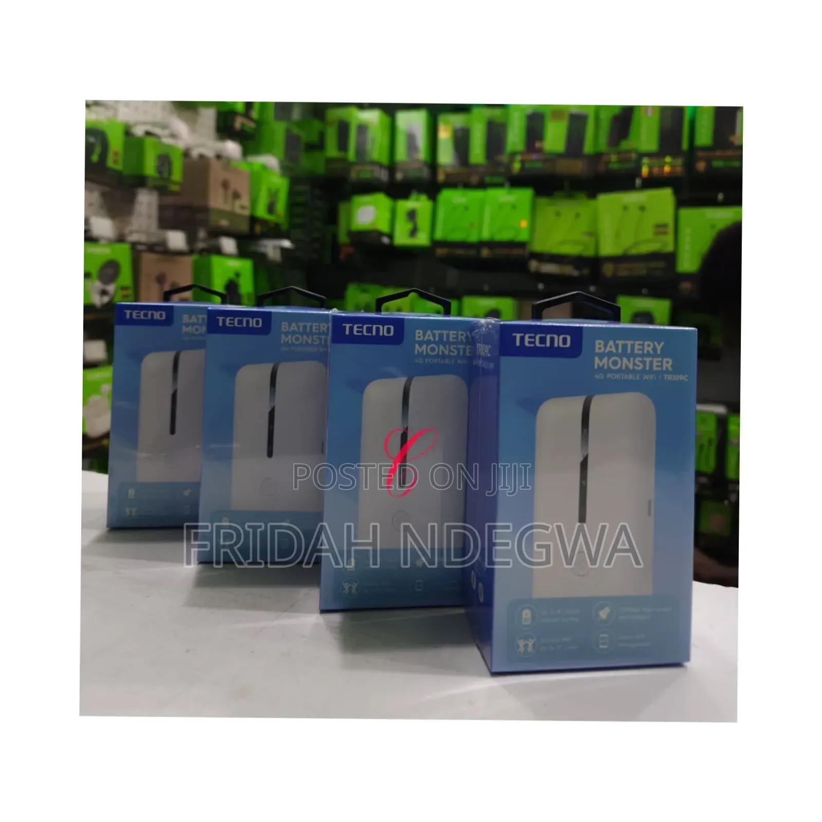 Tecno Tr109c 8users 150mb/S Mifi