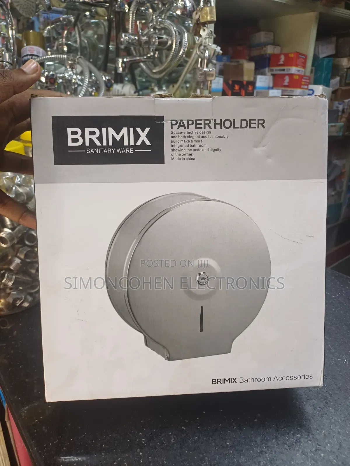 Jumbo Tissue Holder