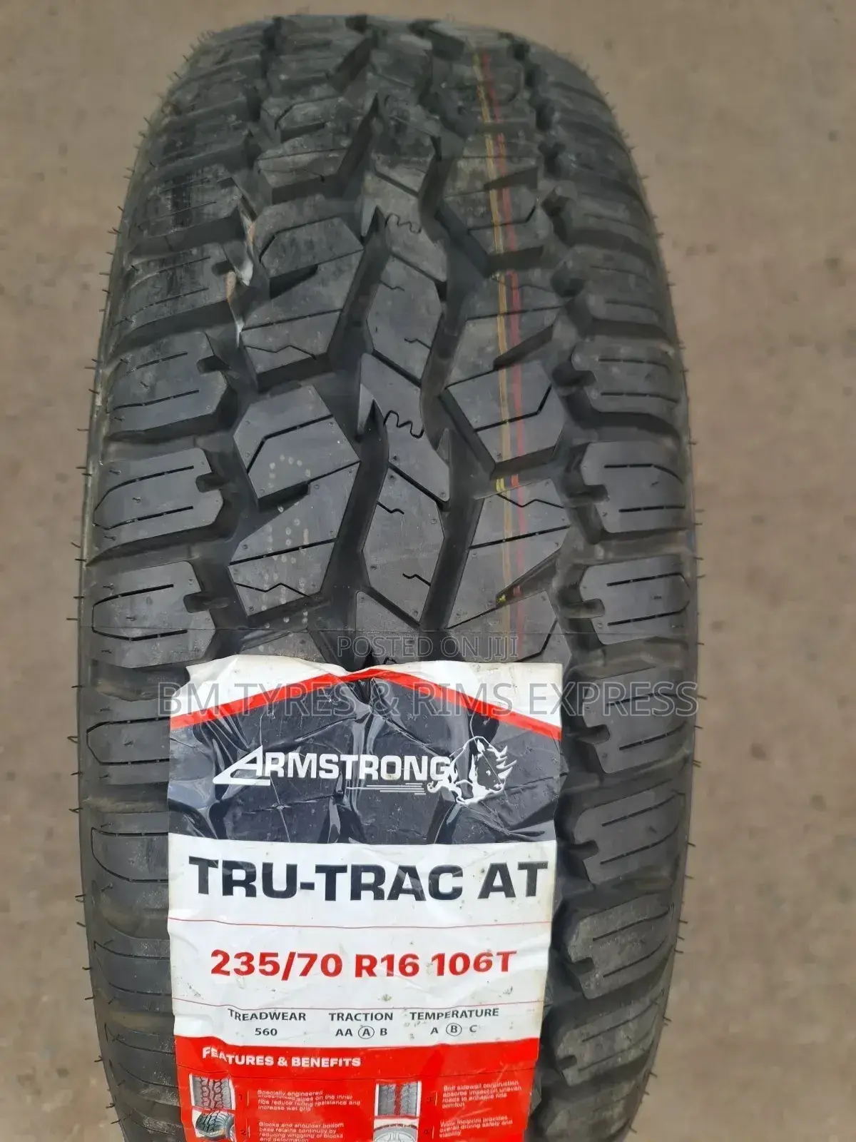 235 /70 R16 Armstrong Tyres (All Terrrain) Thailand