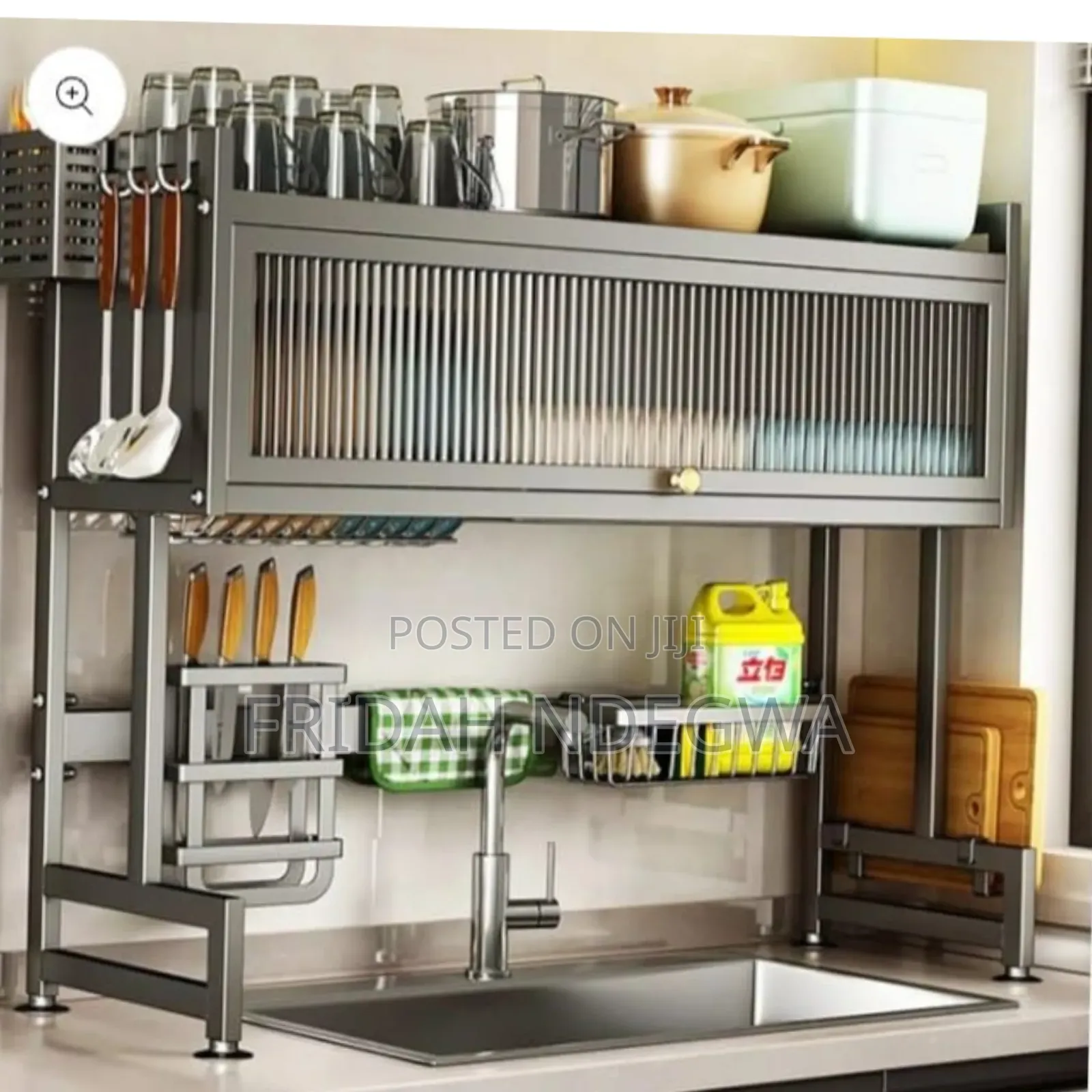 Mirror Over the Sink Rack