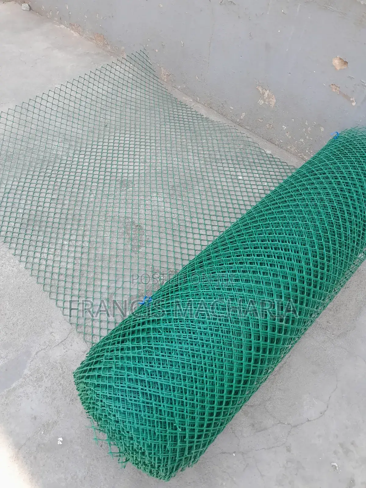 Green Plastic Mesh