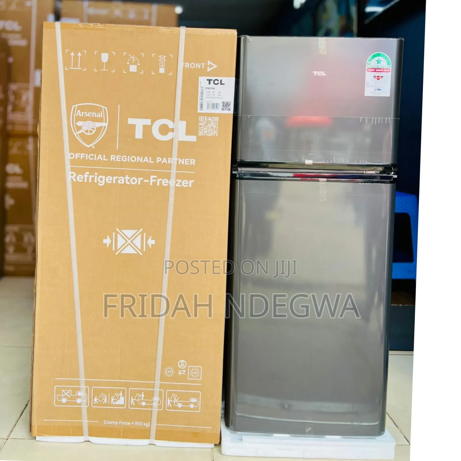 TCL Refrigerator
153 Litres TCL F153tm Double Door Refrigerator