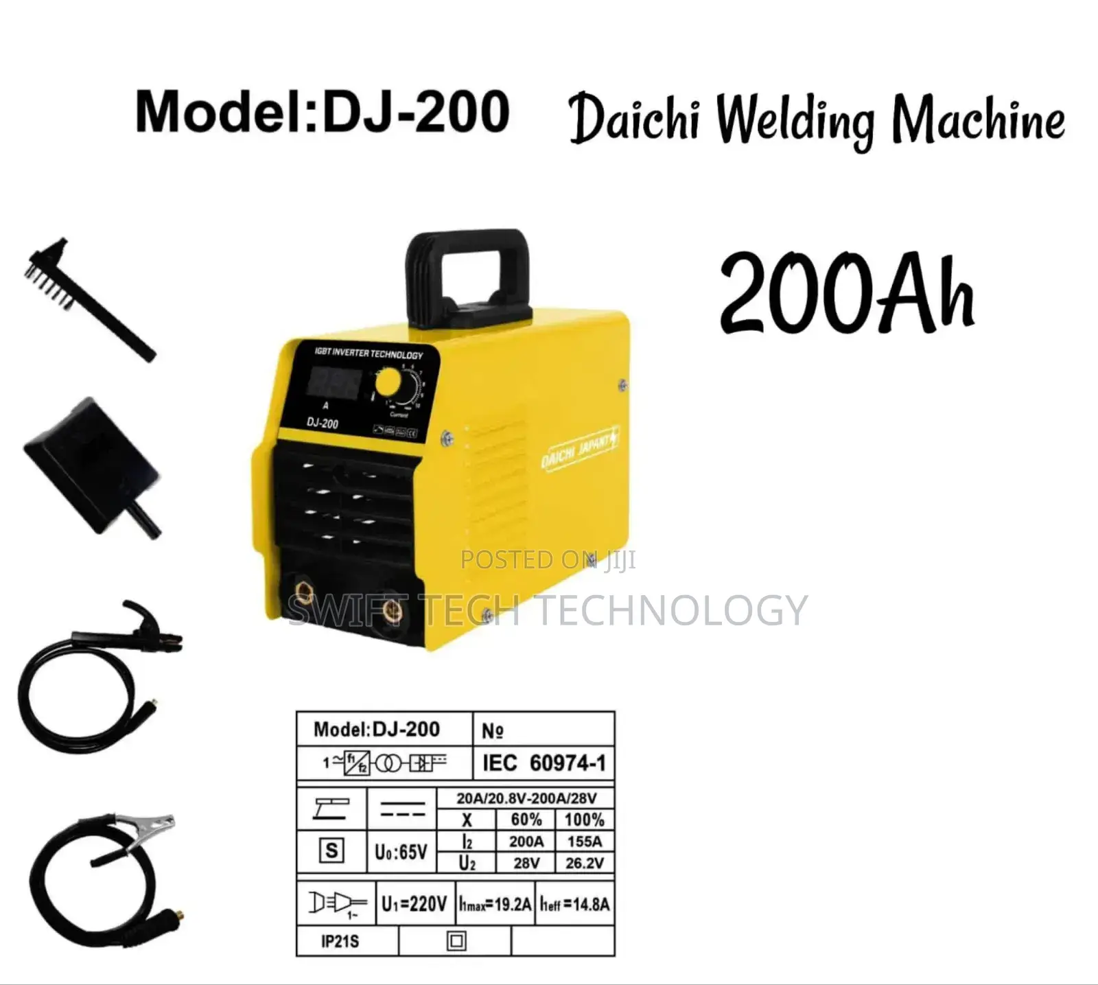 Welding Machine Daichi 200 Amh