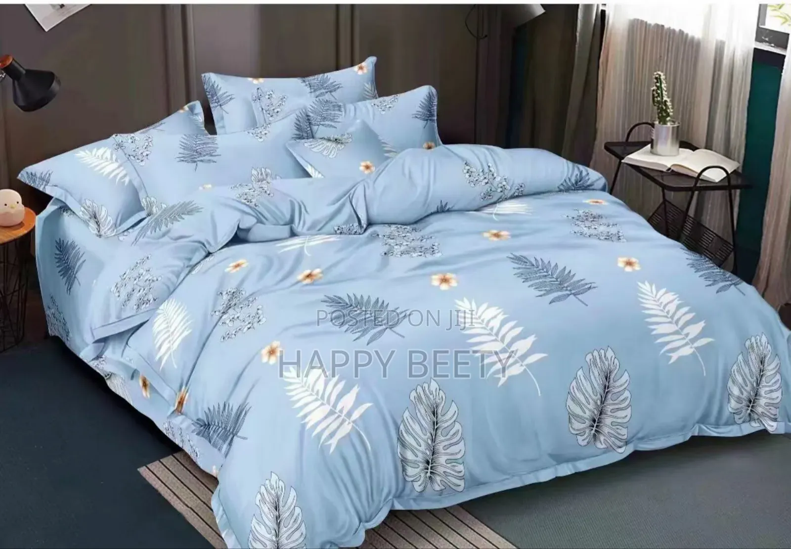 Duvet Cover, One Bedsheet and Two Pillowcase Size 6*7