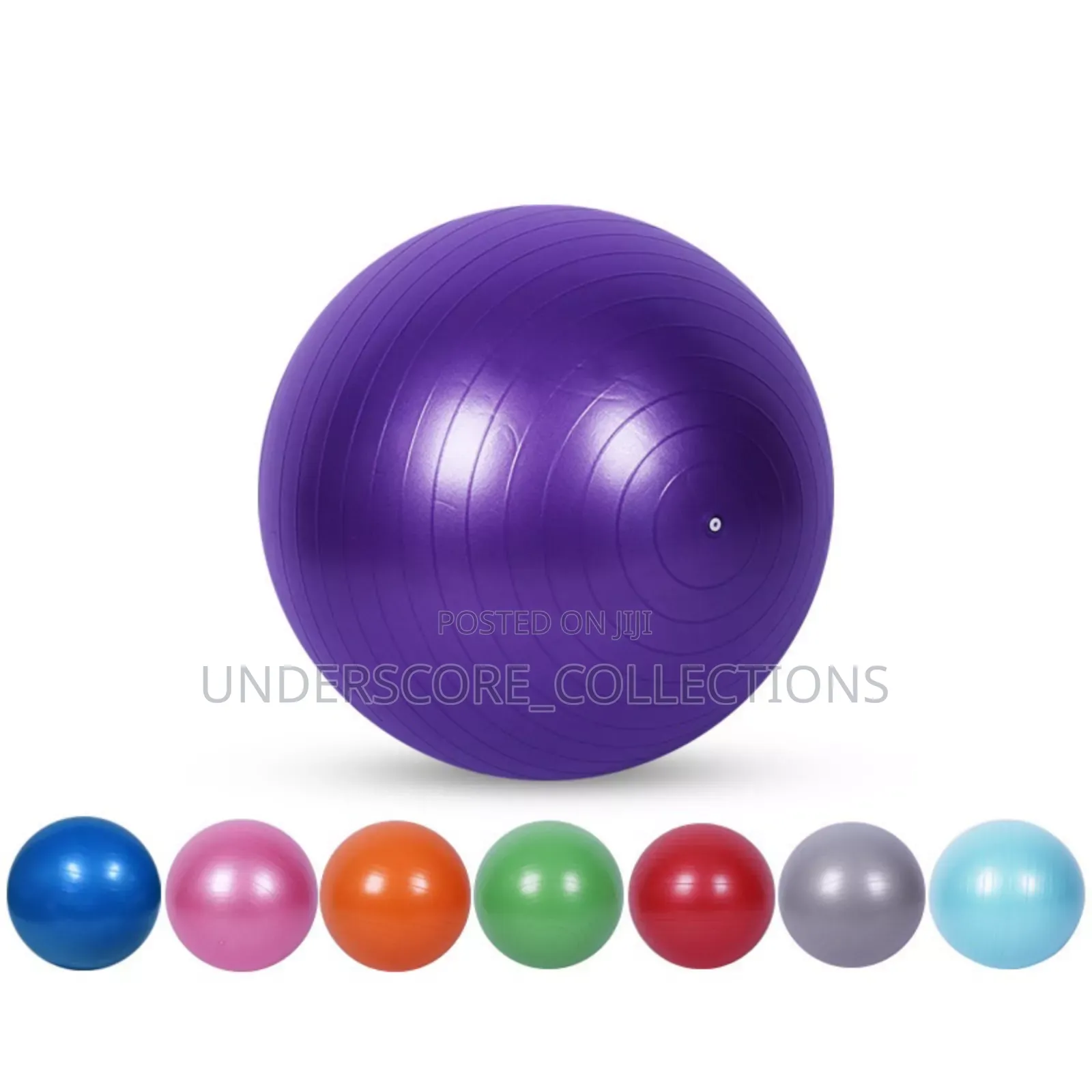 Antiburst And Slip Resistant Yoga Exercise Ball*