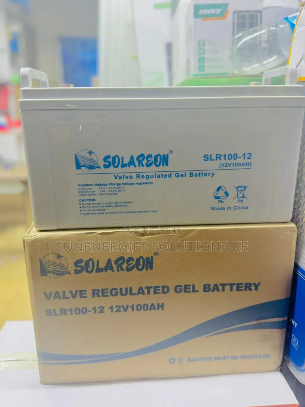 100ah 12v Solareon Gel Battery