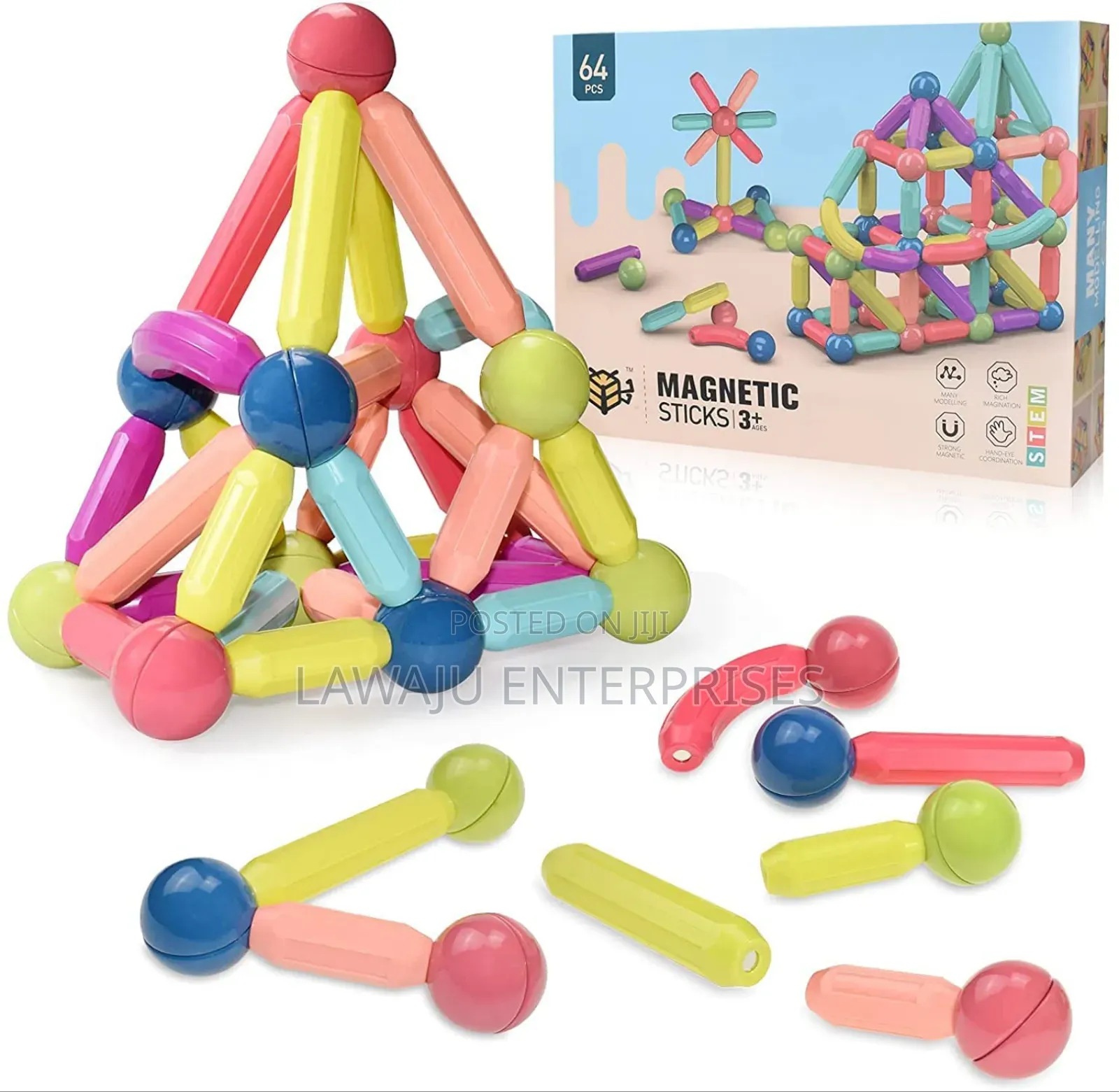 Magnetic Block Sticks
