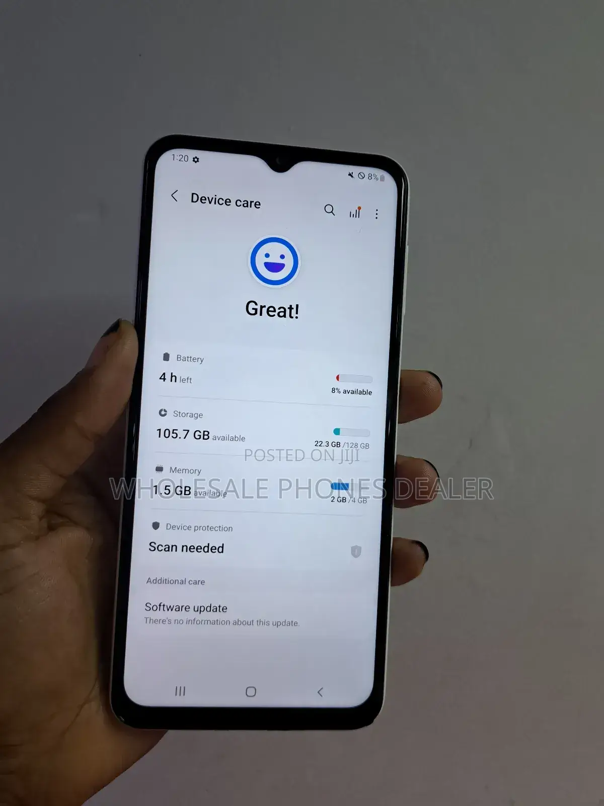 Samsung Galaxy A23 128 GB White