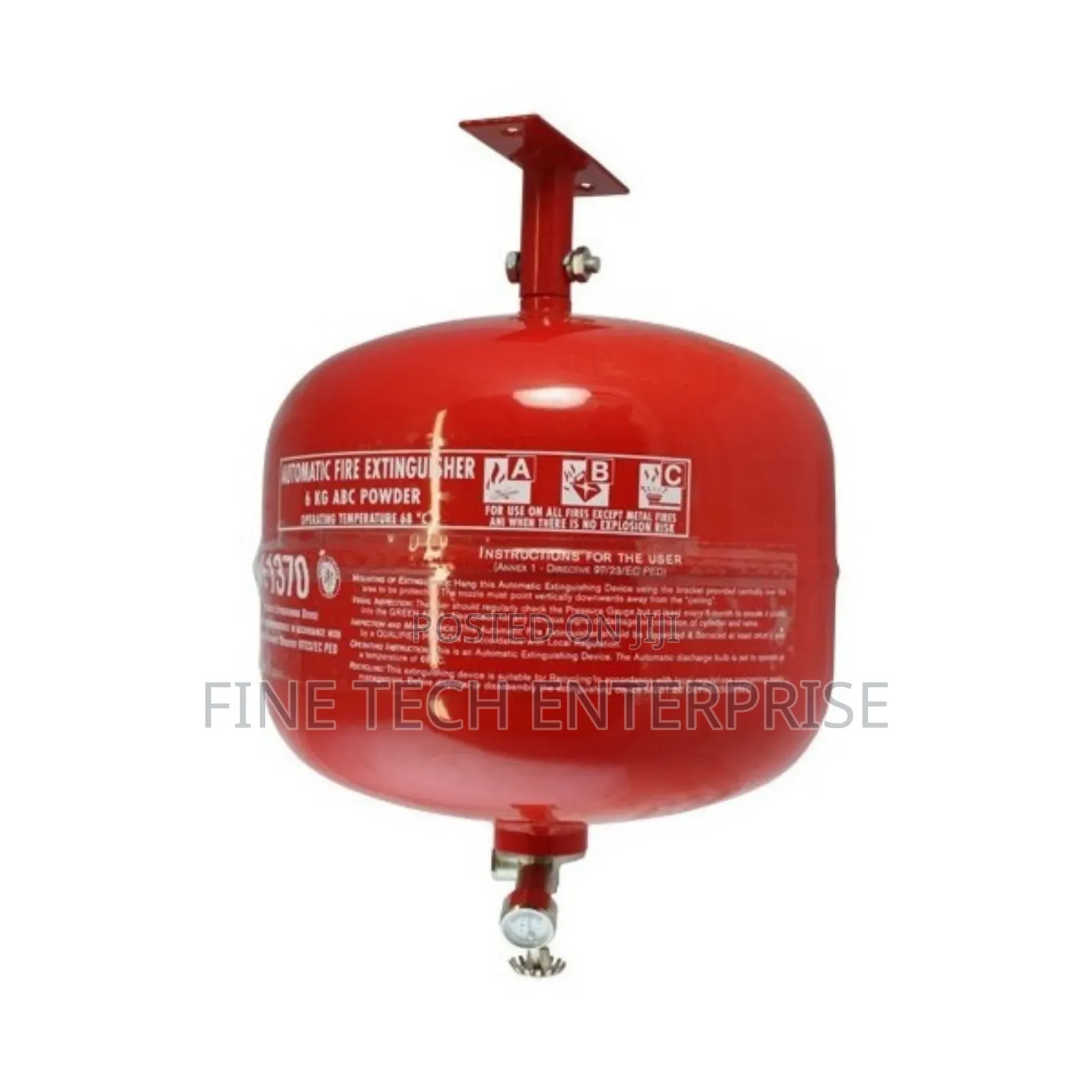 Automatic Dcp Fire Extinguisher 6kg