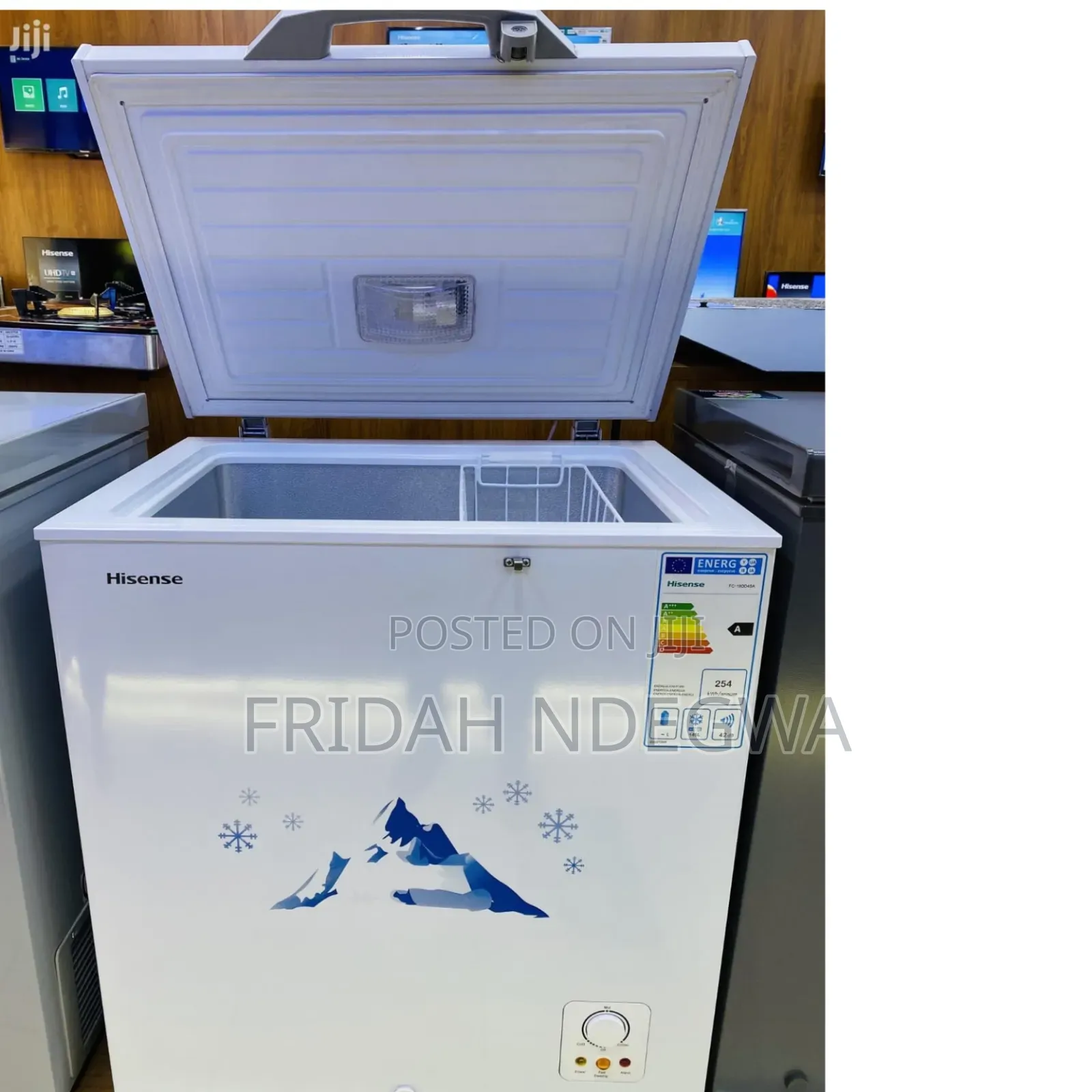Hisense Freezer 297l