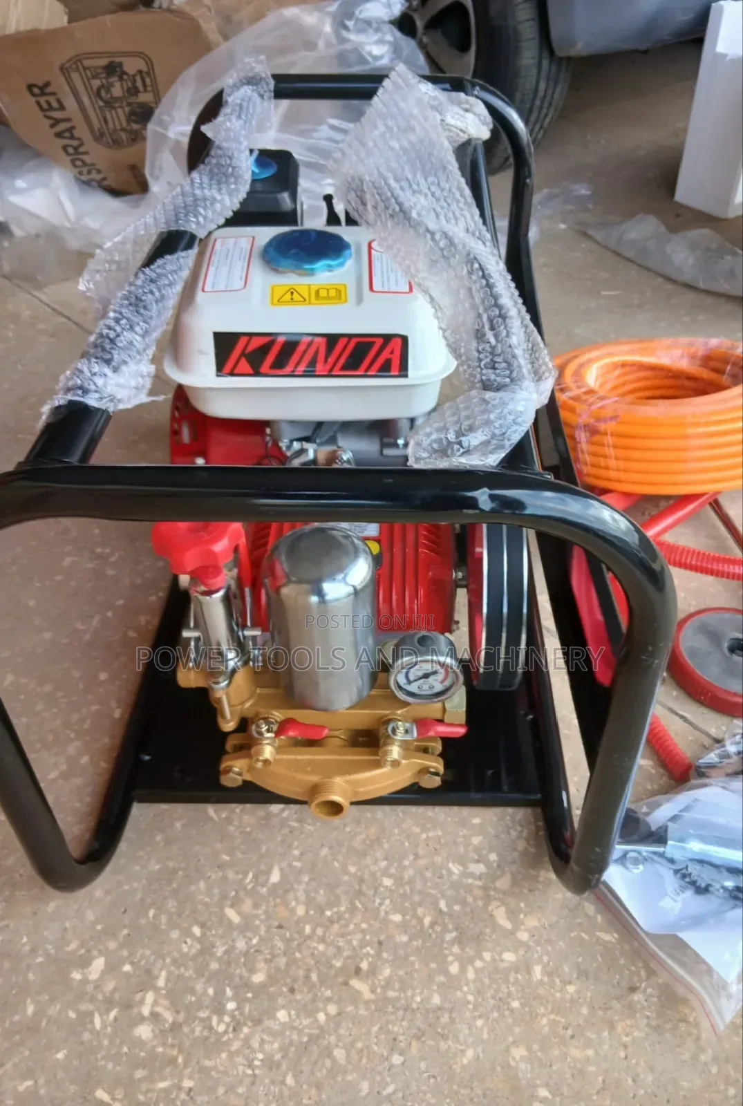 Kunda Gasoline Engine Sprayer 
7.5hp 4stroke