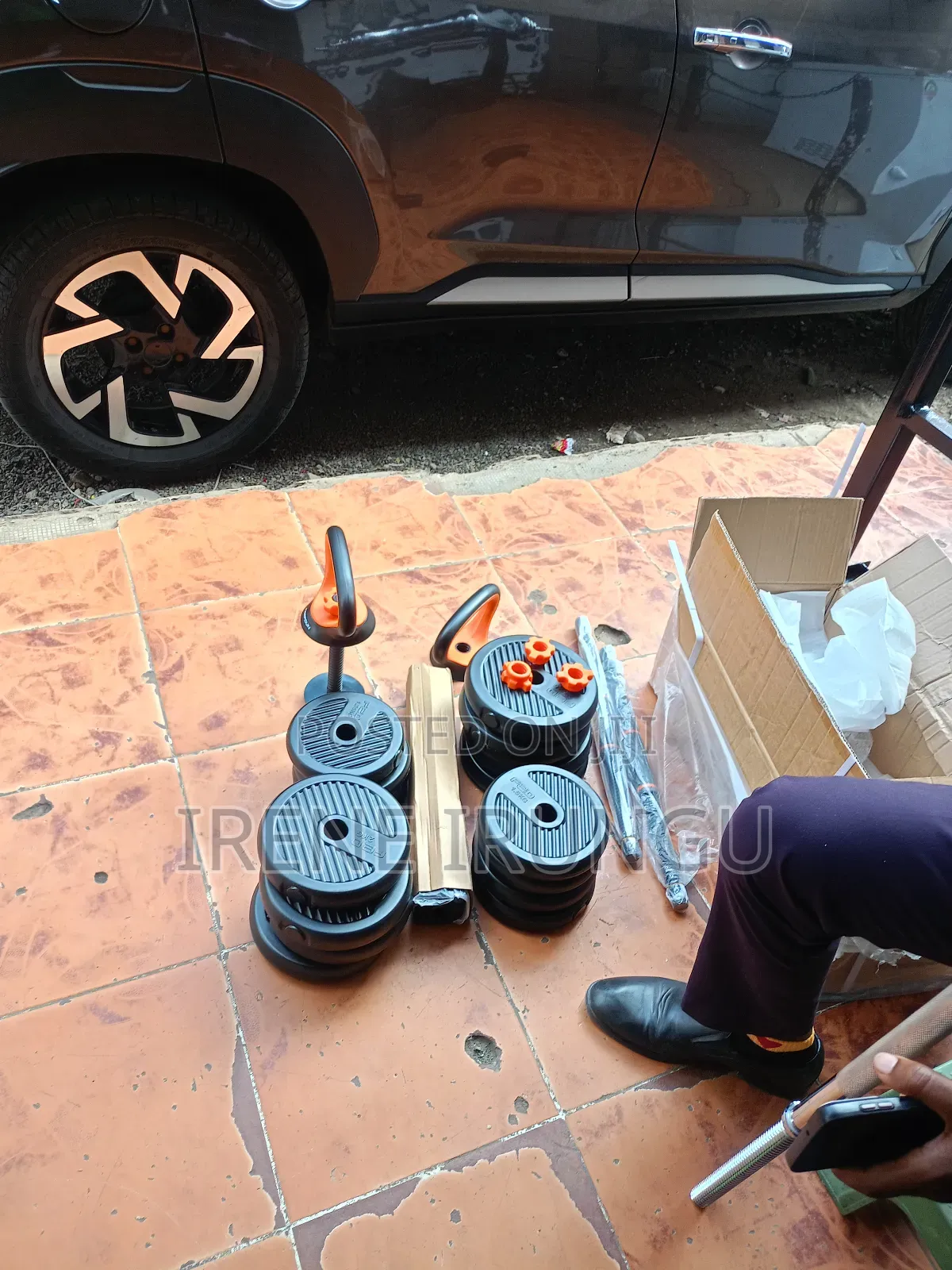 Kettlebell Plus Dumbbell 6 in 1 Set