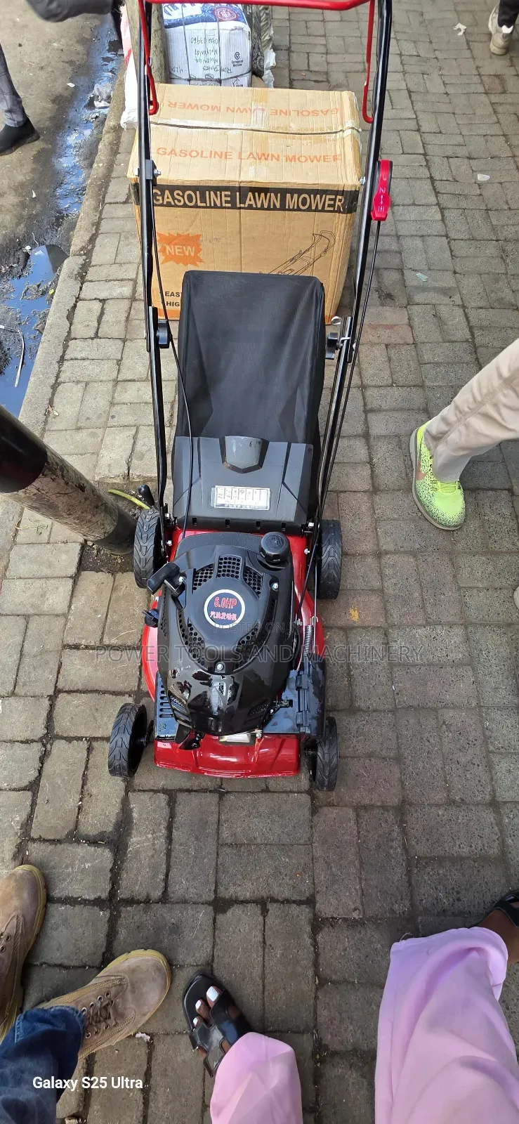 Gasoline Lawn Mower
Loncin 
16"5hp 140cc Handpush