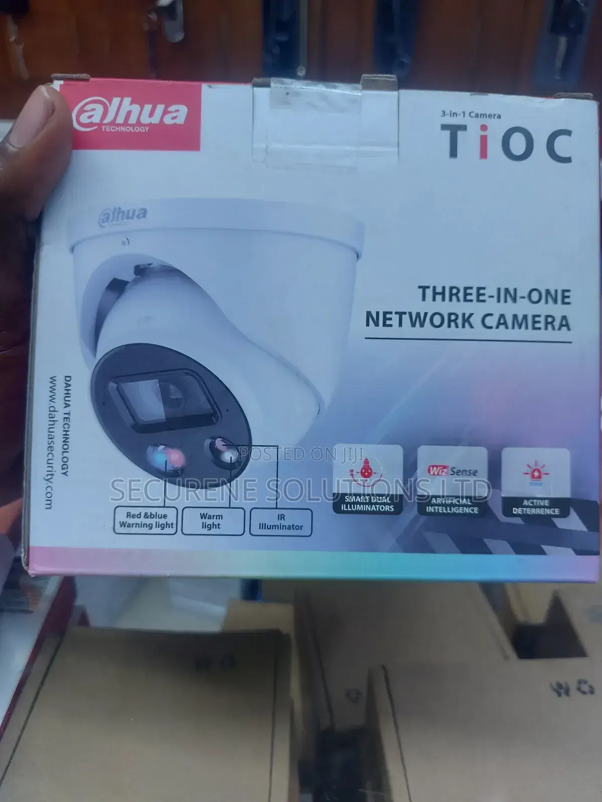 Dahua Tioc 4mp (Three-in-One Camera) Network Security Camera.