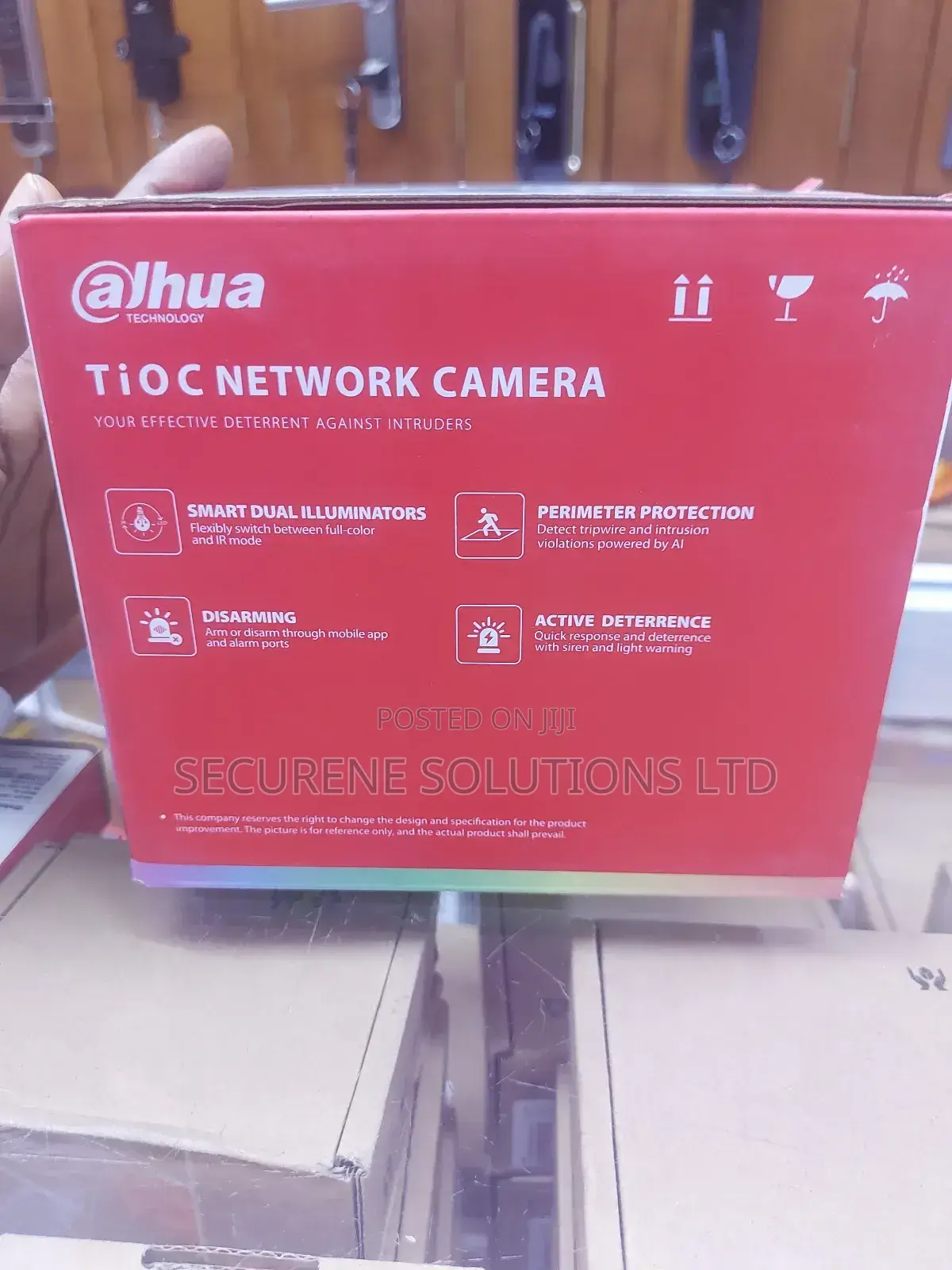 Dahua Tioc 4mp (Three-in-One Camera) Network Security Camera.