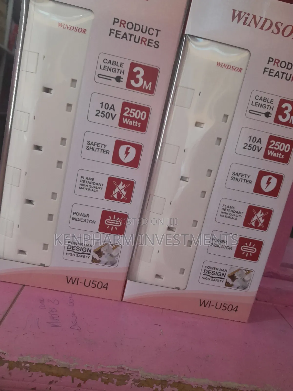 Extension Cable With Surge Protection, Windsor Brand
