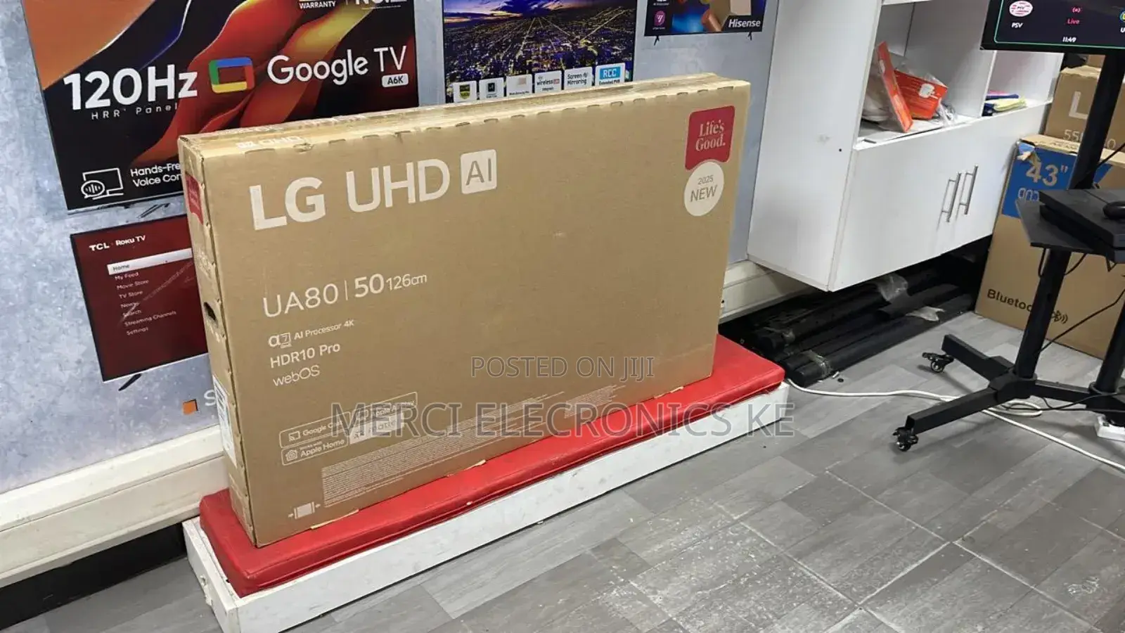 Lg 50" 50ua80006lc Led Uhd Smart Tv Ai Magic Remote Hdr10 Webos25