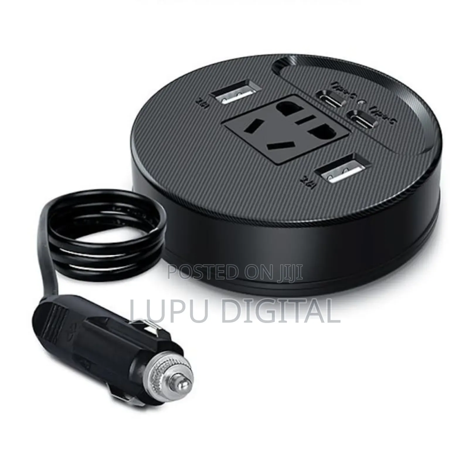 Inverter Dc 12v to 220v Converter With 2 Usb Type-C Ports 3.1a