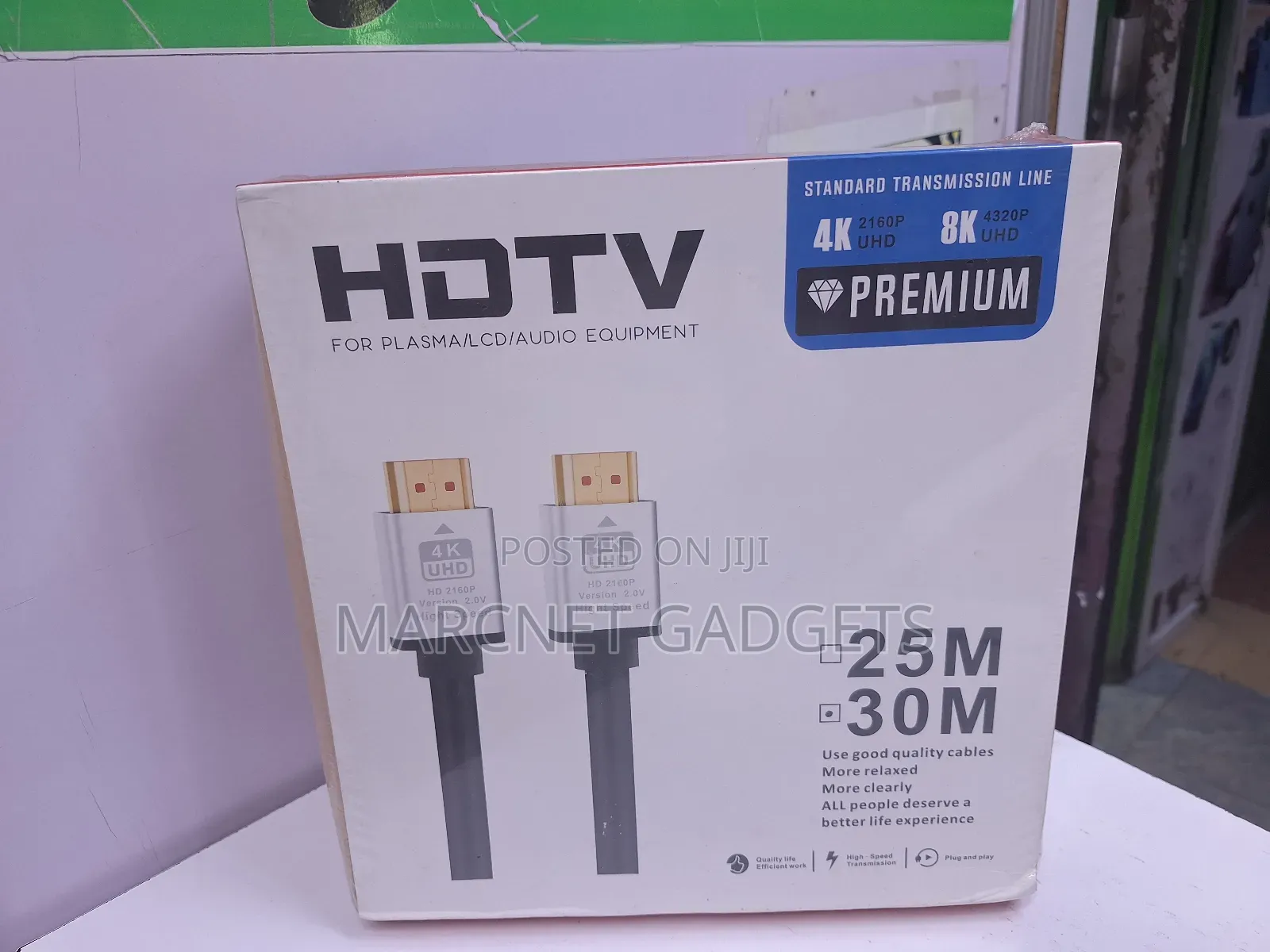Premium 2160p High Speed Hdmi to Hdmi Cable 30 Meters