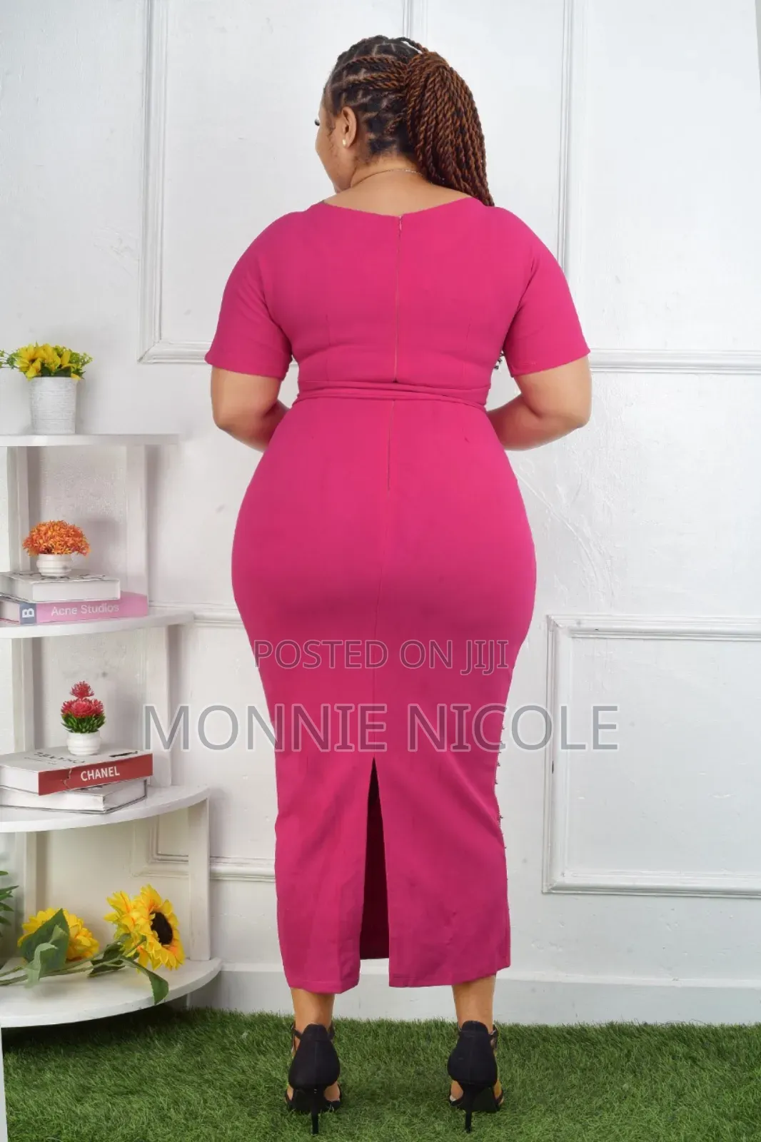 Hot Pink Dinner Dress