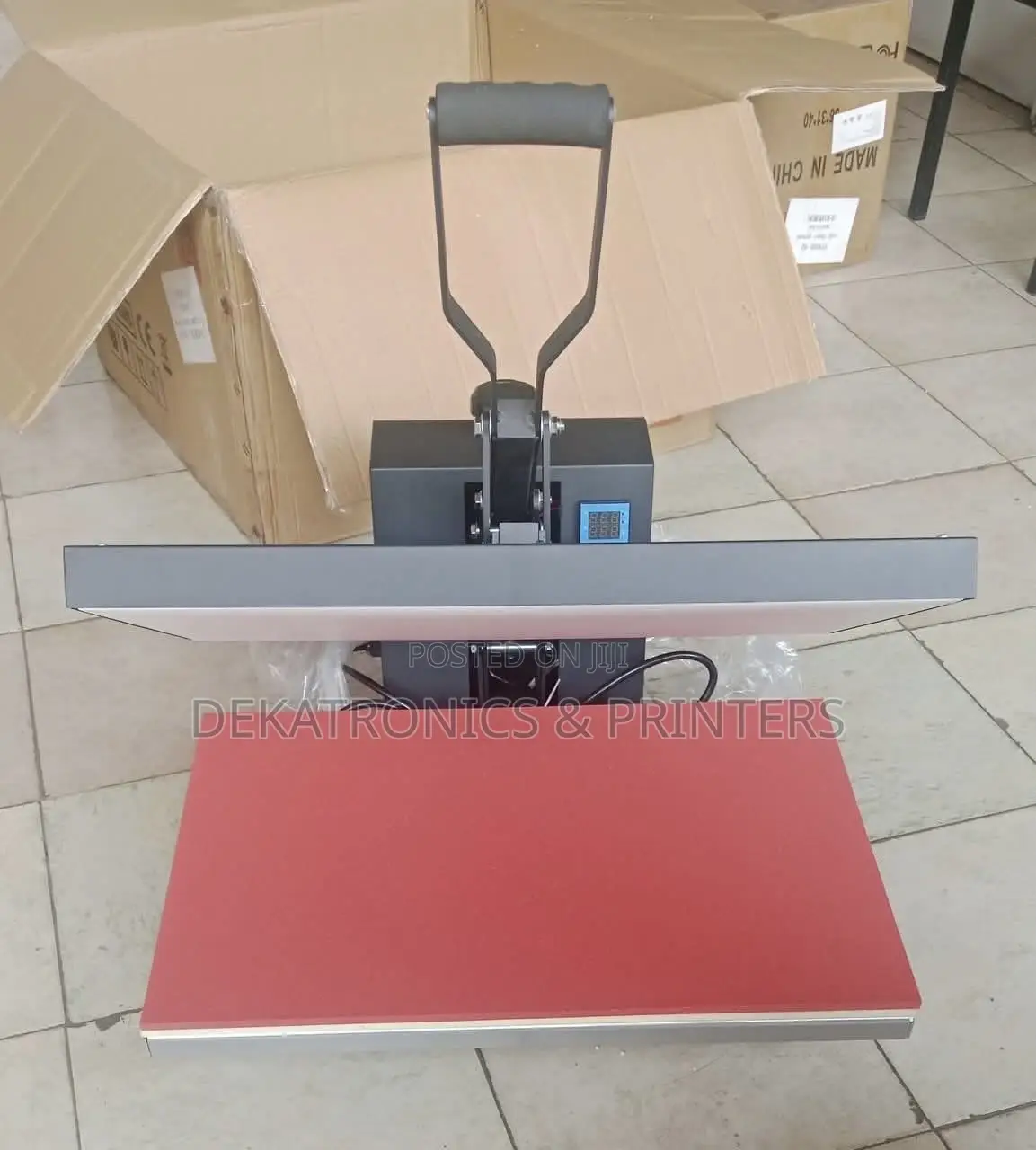 Yinghe 38cm by 38cm Flatbed Heat Press Machine