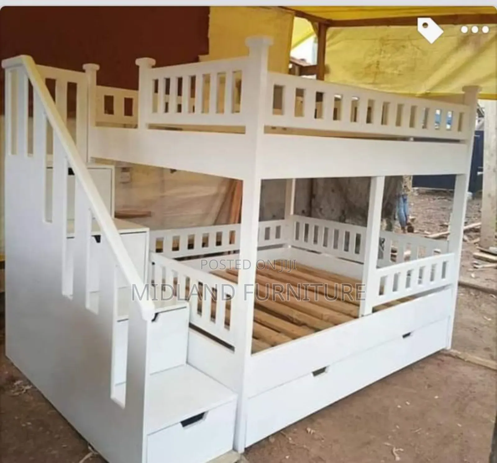 Children Double Decker Bunk Beds With Storage