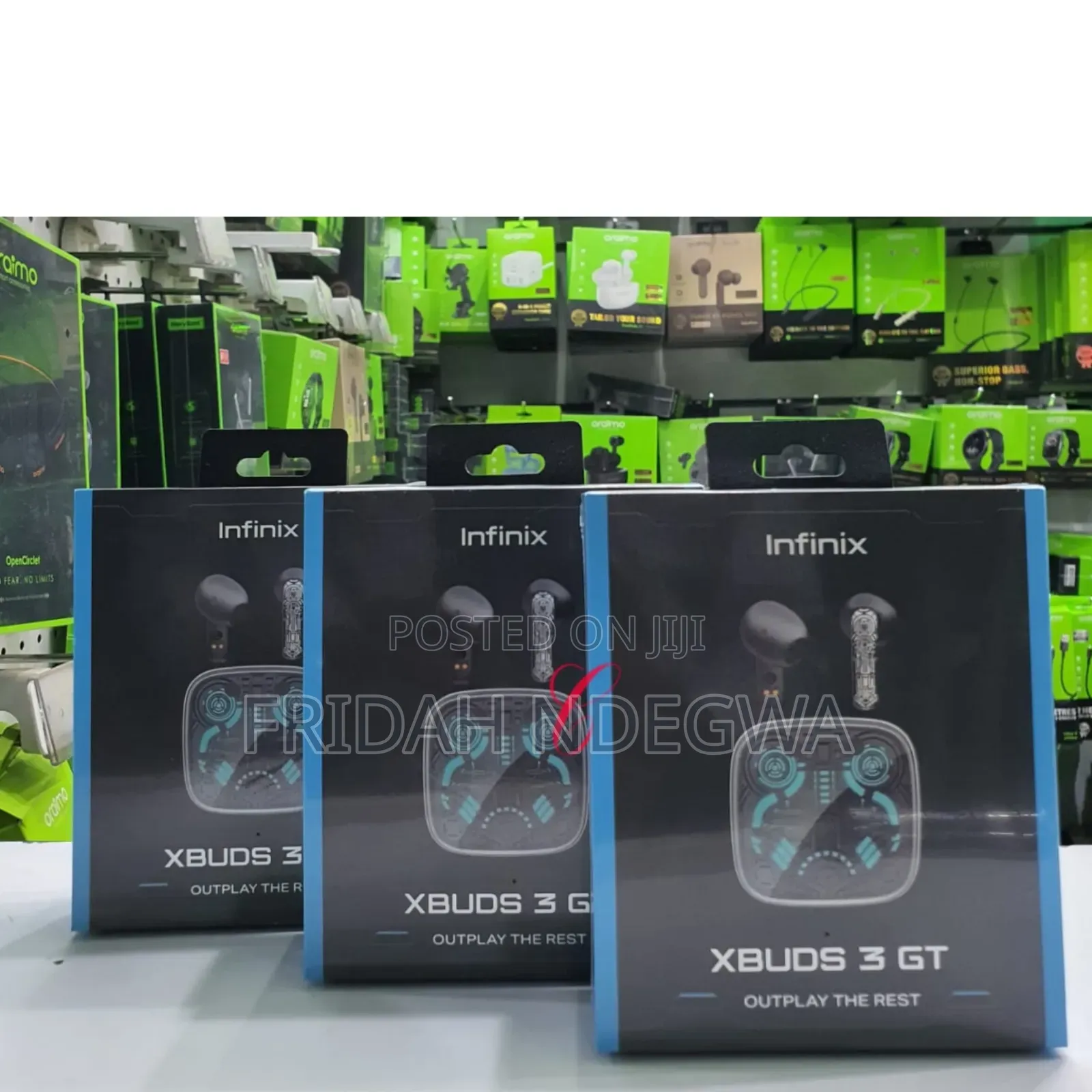 Infinix Xbuds 3 Gt Xe30 28hrs Playtime *Transparent*