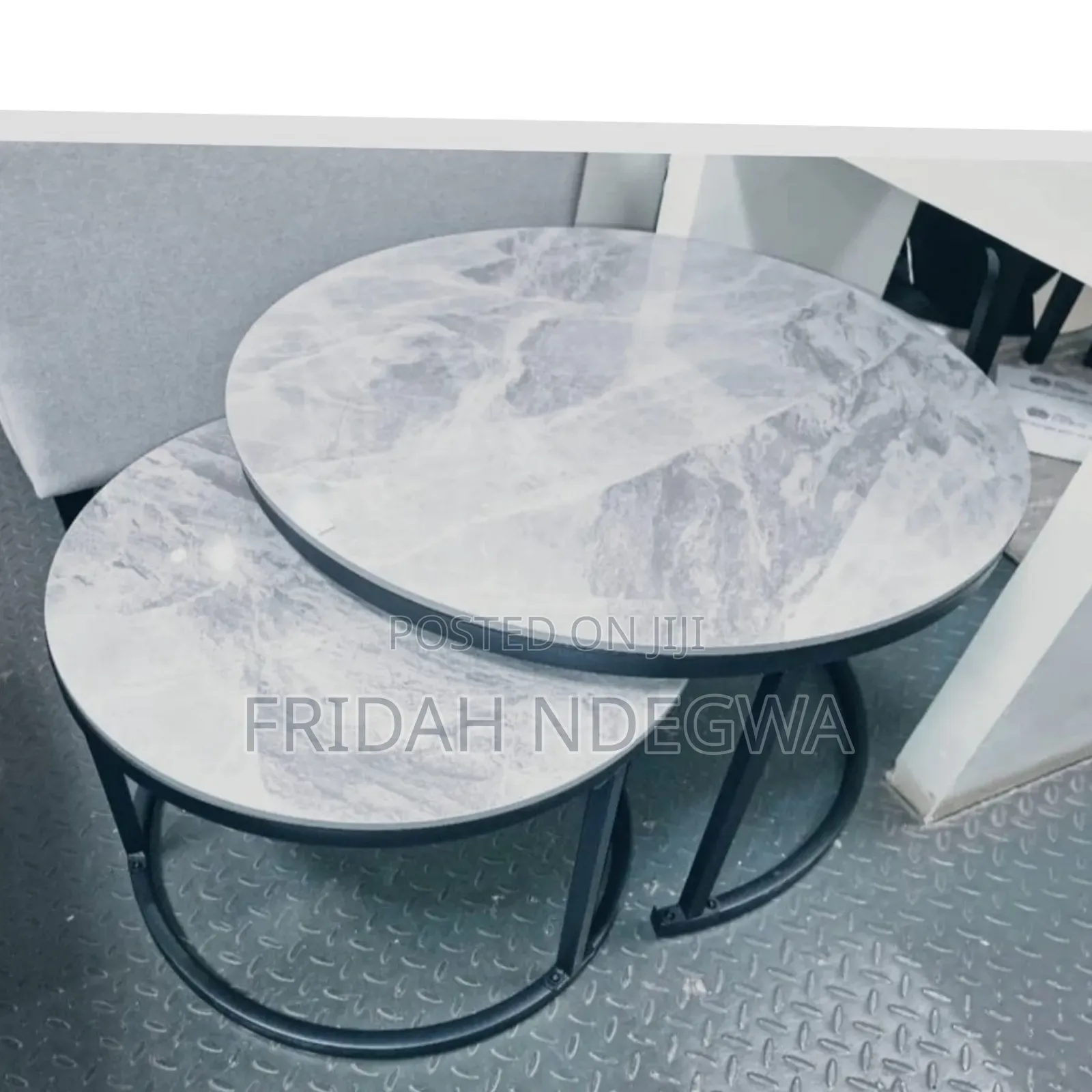 Luxury Pure Marble Top Nesting Coffee Tables