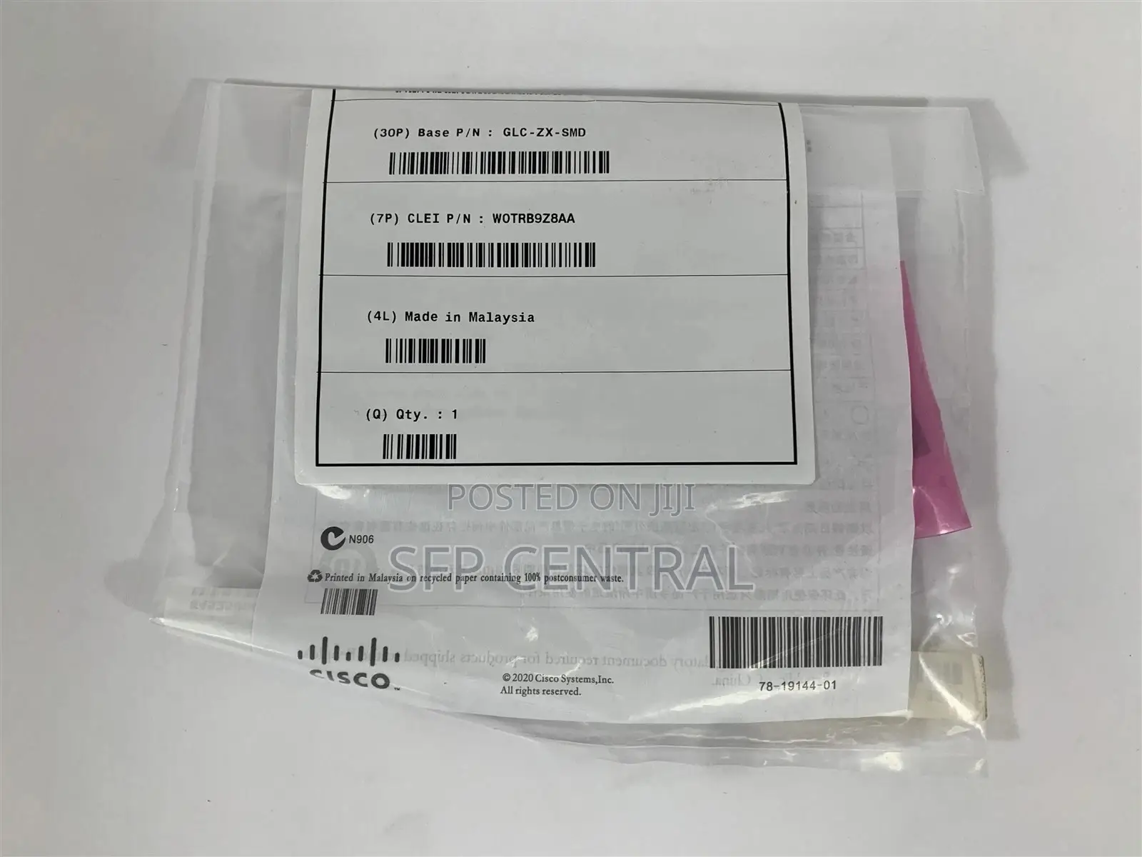 Genuine Cisco Glc-zx-smd 1000base-zx 80km