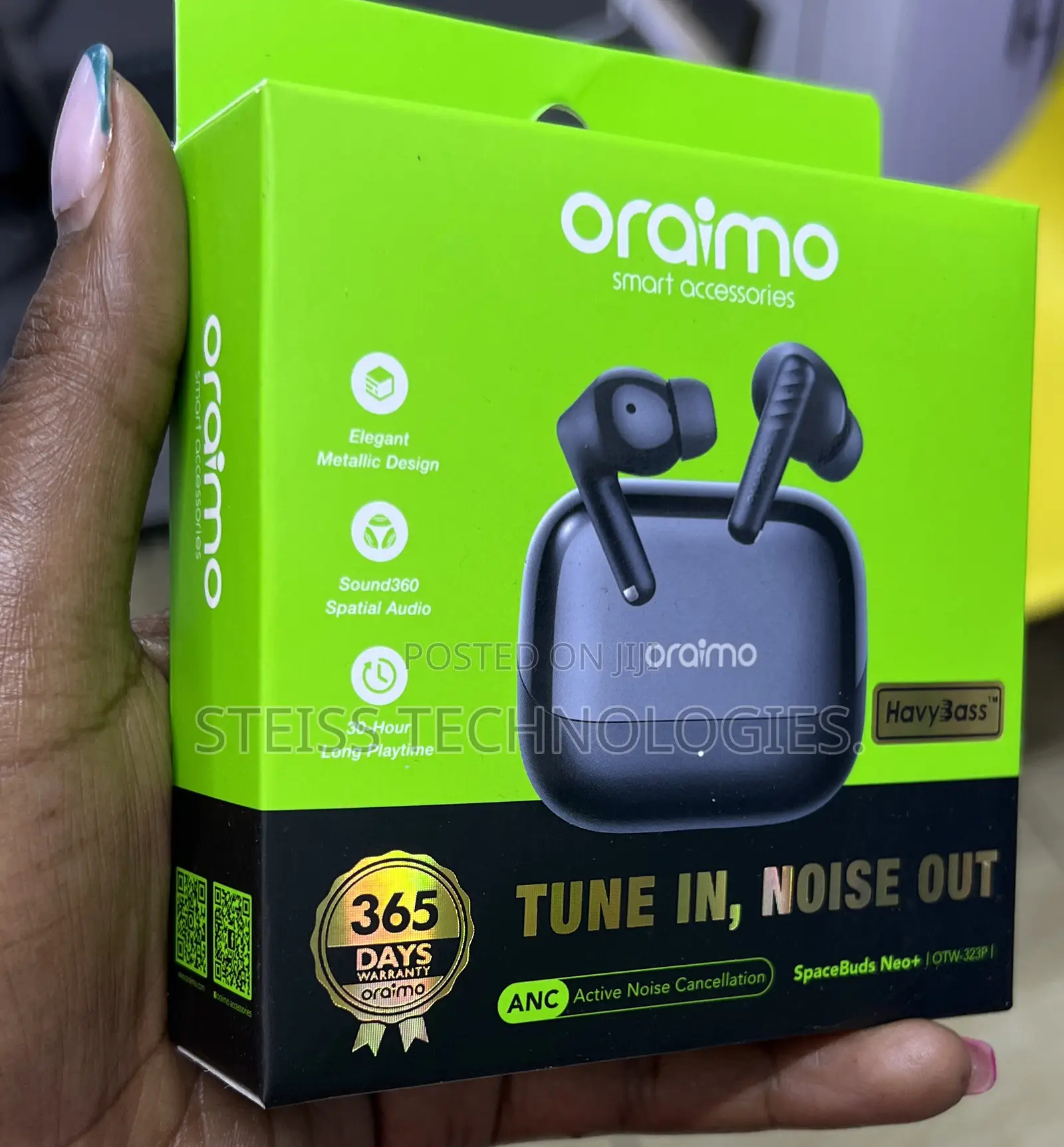 Oraimo Anc Wireless Spacebuds