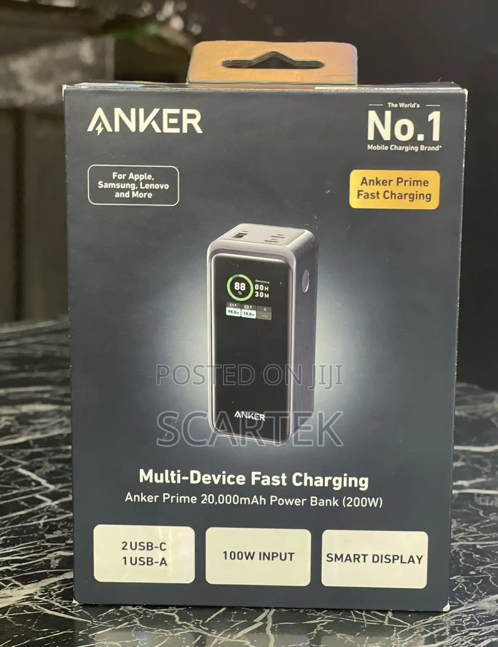 Anker Prime 20000mah Power Bank(200w)