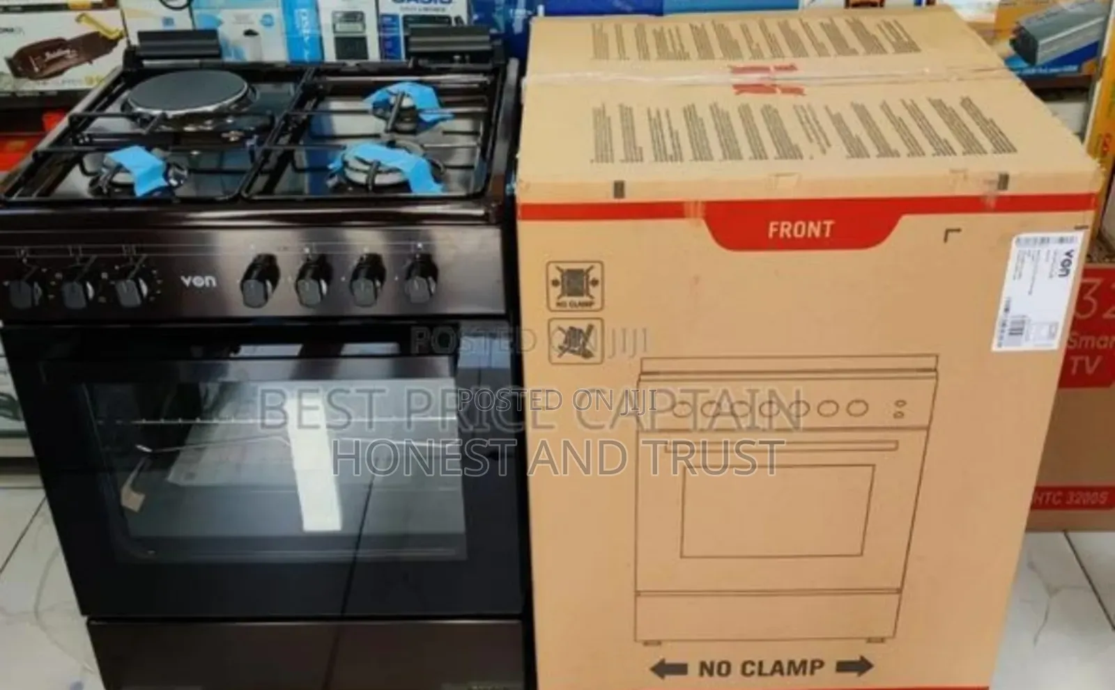 Von Cooker 60 by 60 With Gas Sensors